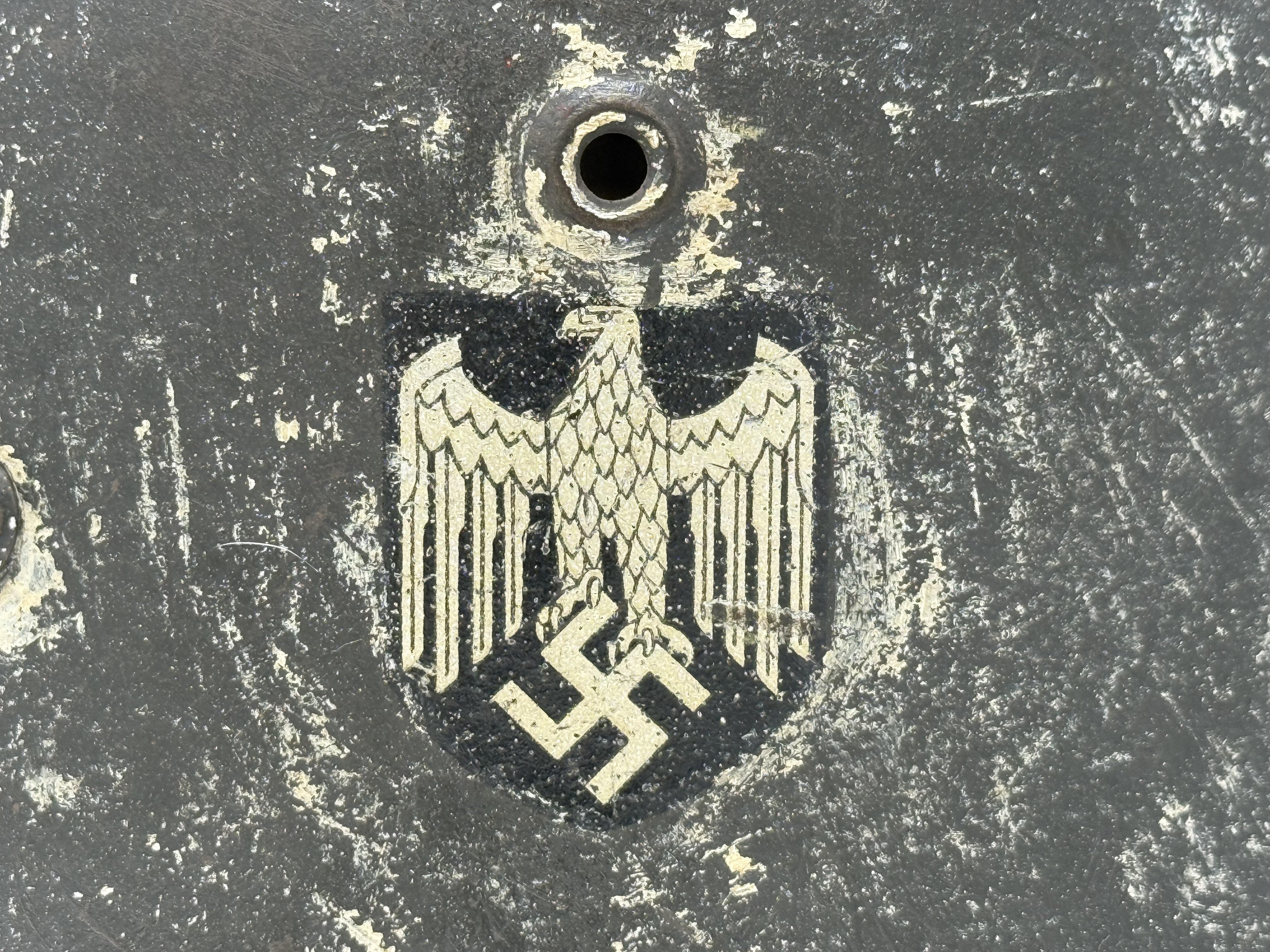 Heer M42 Whitewash Snow Camo Helmet — image 10