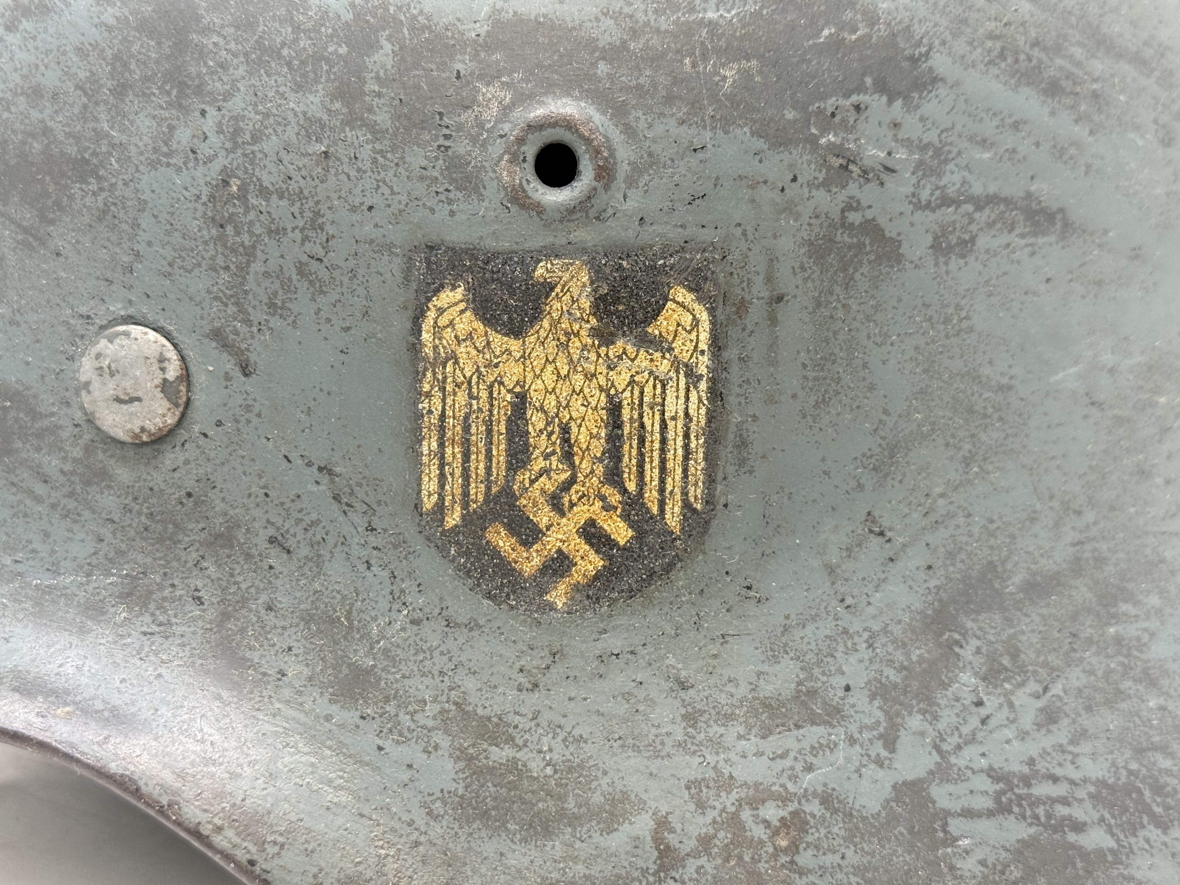 M40 KM Coastal Artillery Camo Single Decal Helmet — image 16