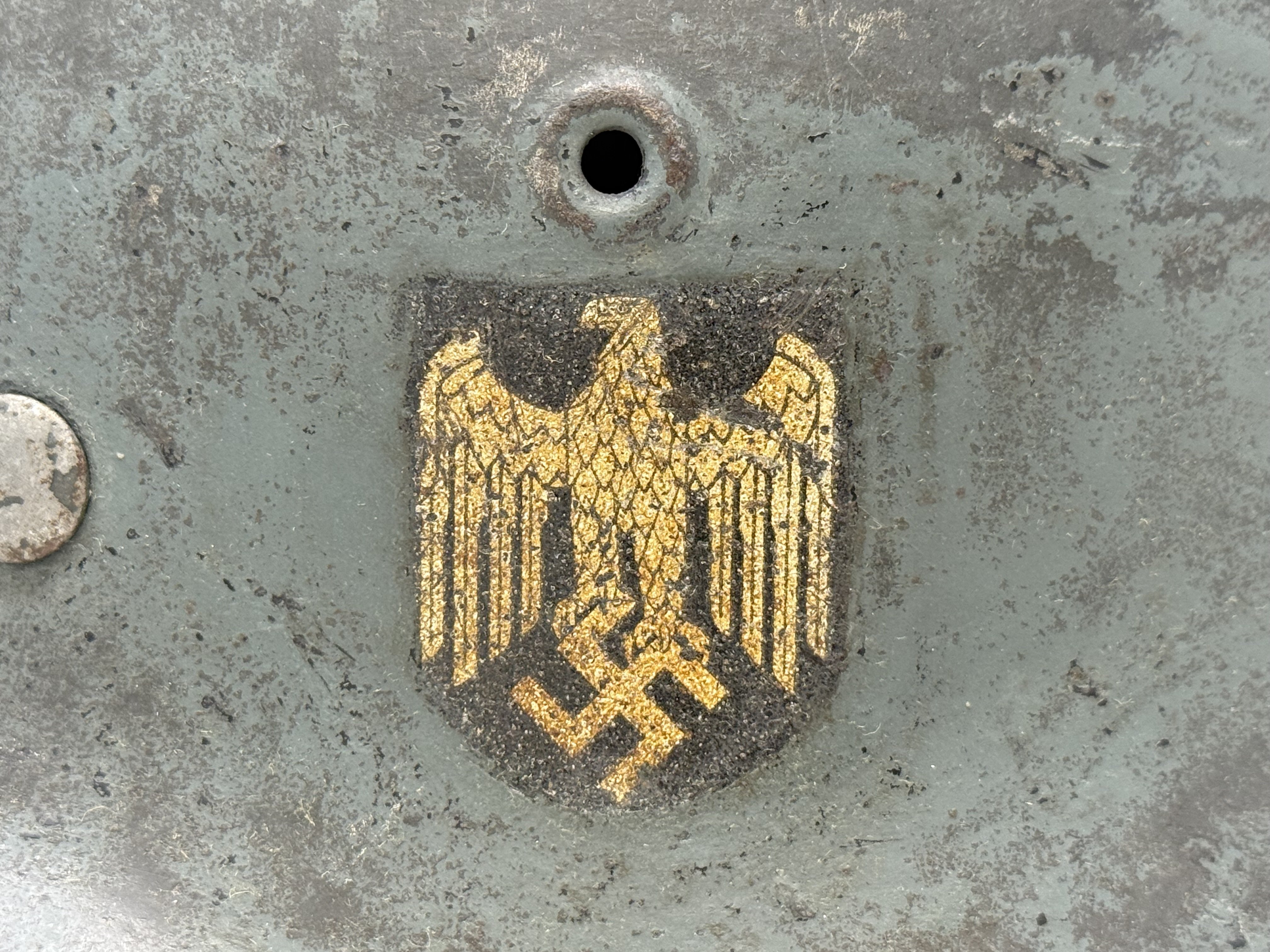 M40 KM Coastal Artillery Camo Single Decal Helmet — image 18