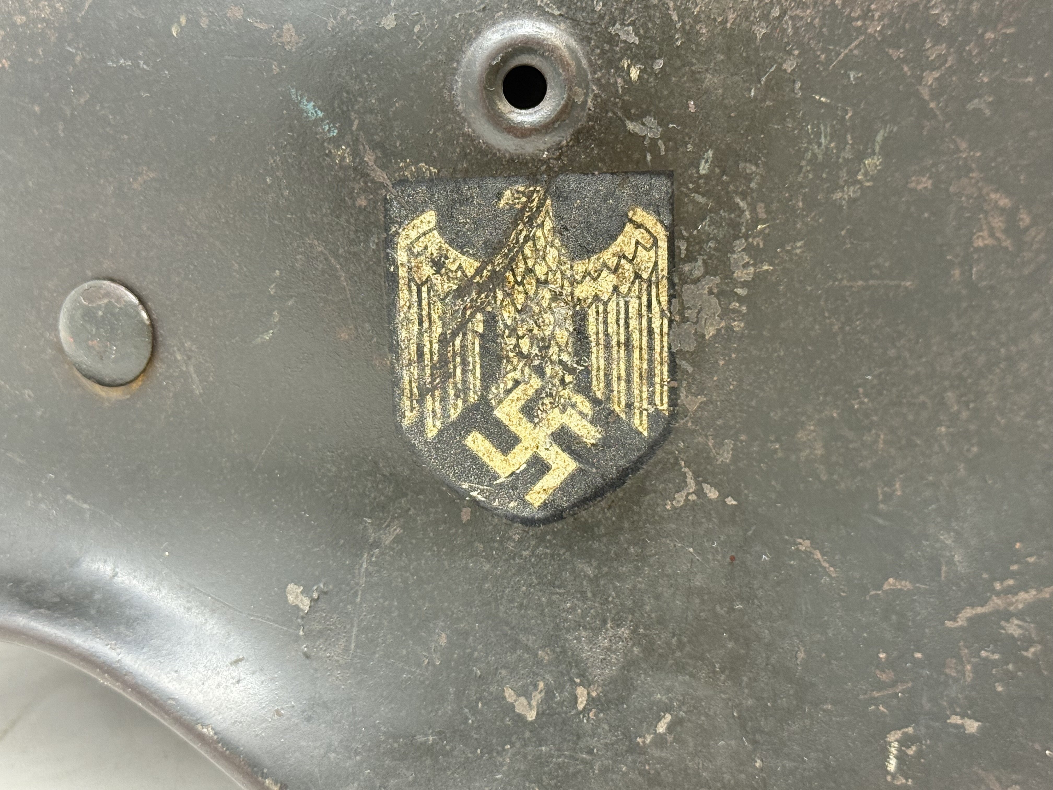 Heer M40 Single Decal Helmet — image 12