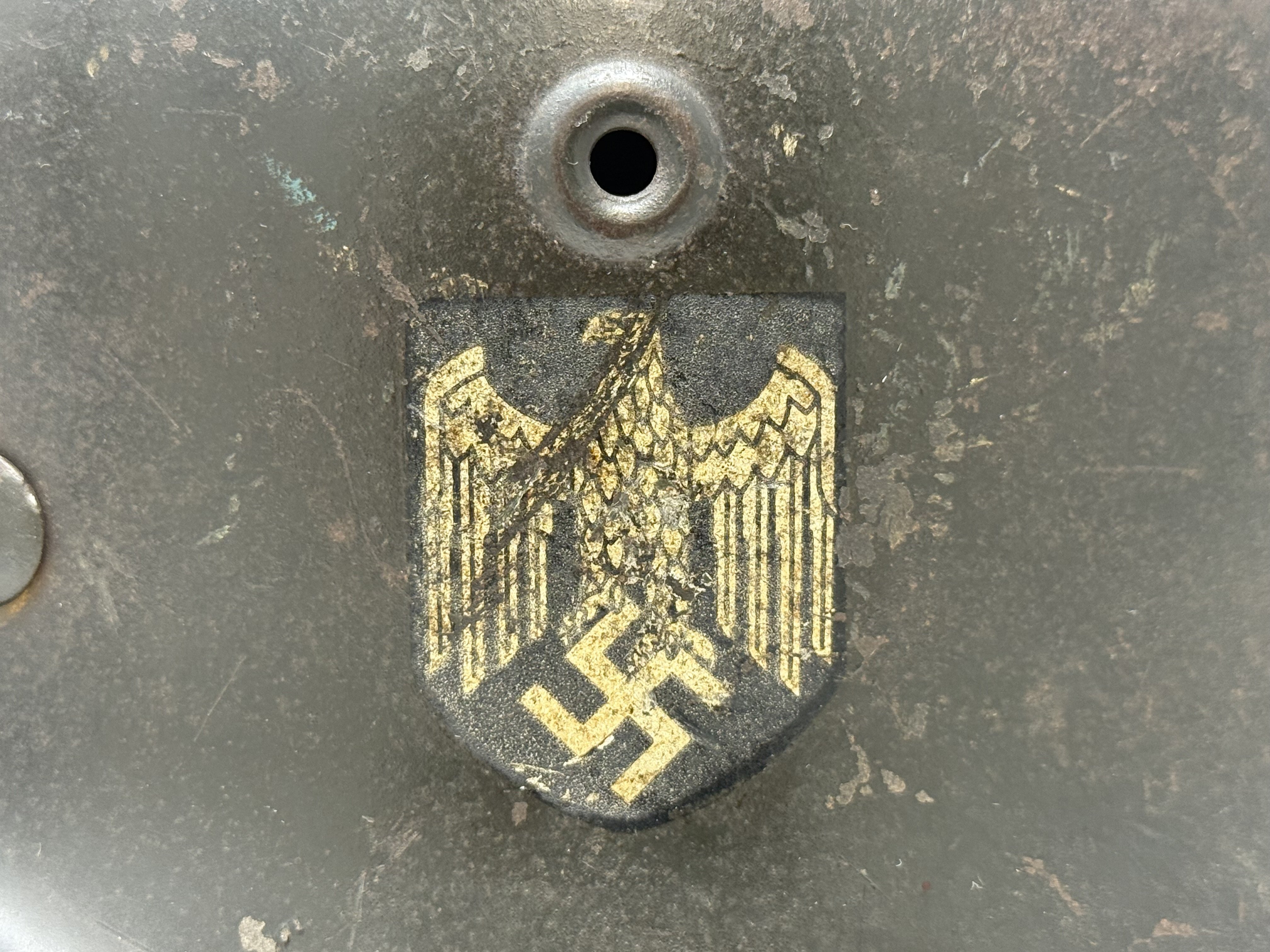 Heer M40 Single Decal Helmet — image 13