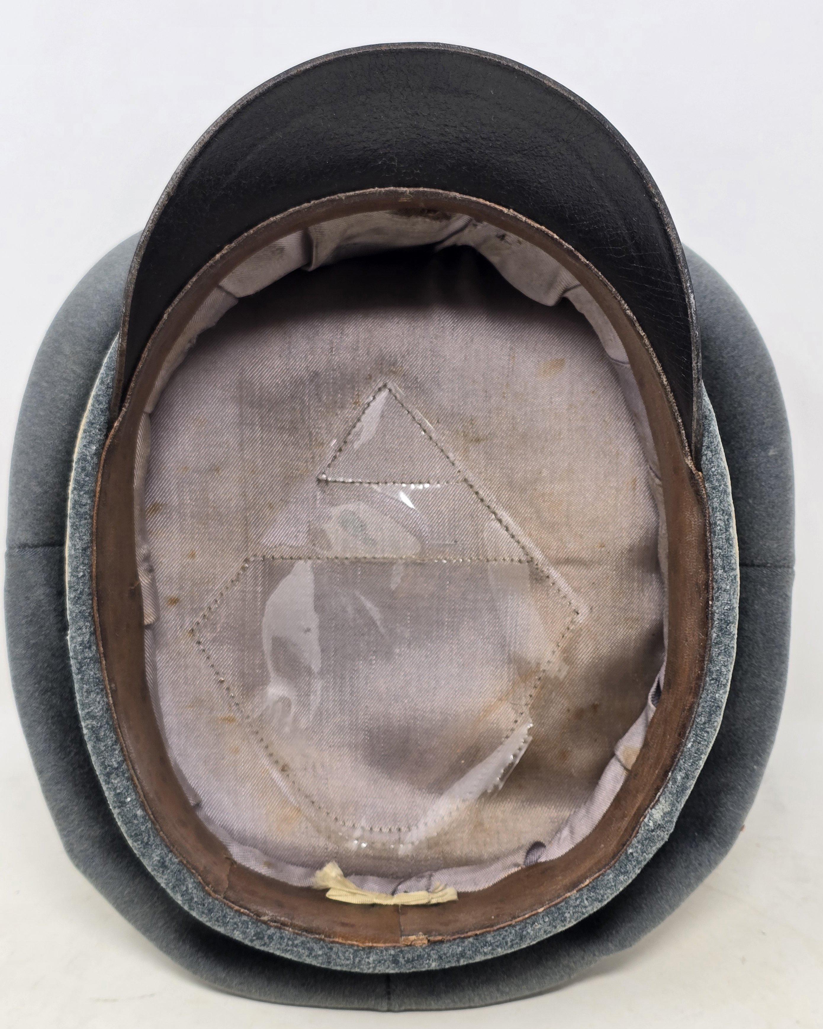 Stunning Waffen-SS Officer's Crusher Cap — image 12