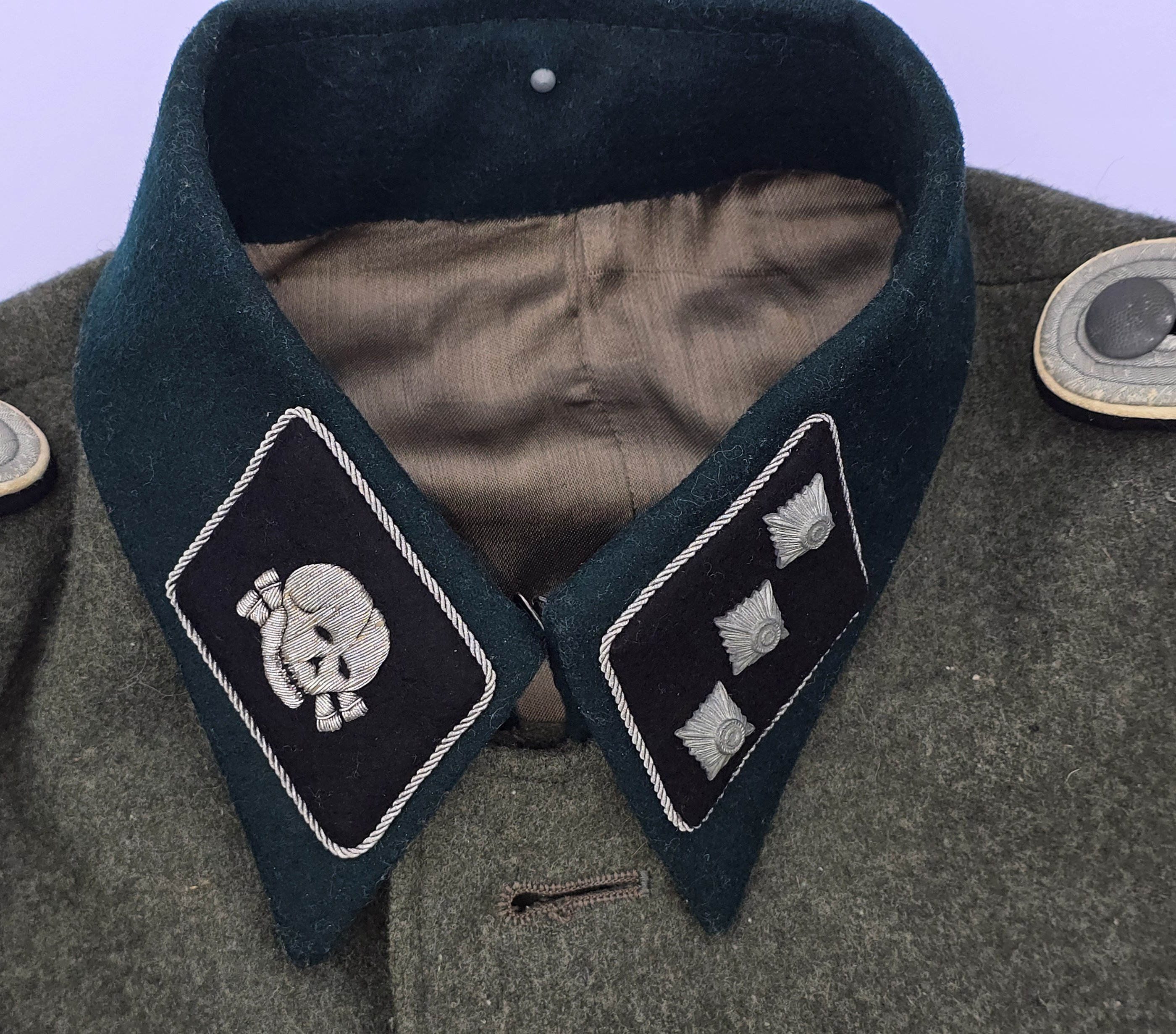 Fine Waffen-SS Totenkopf Officer's Tunic — image 14
