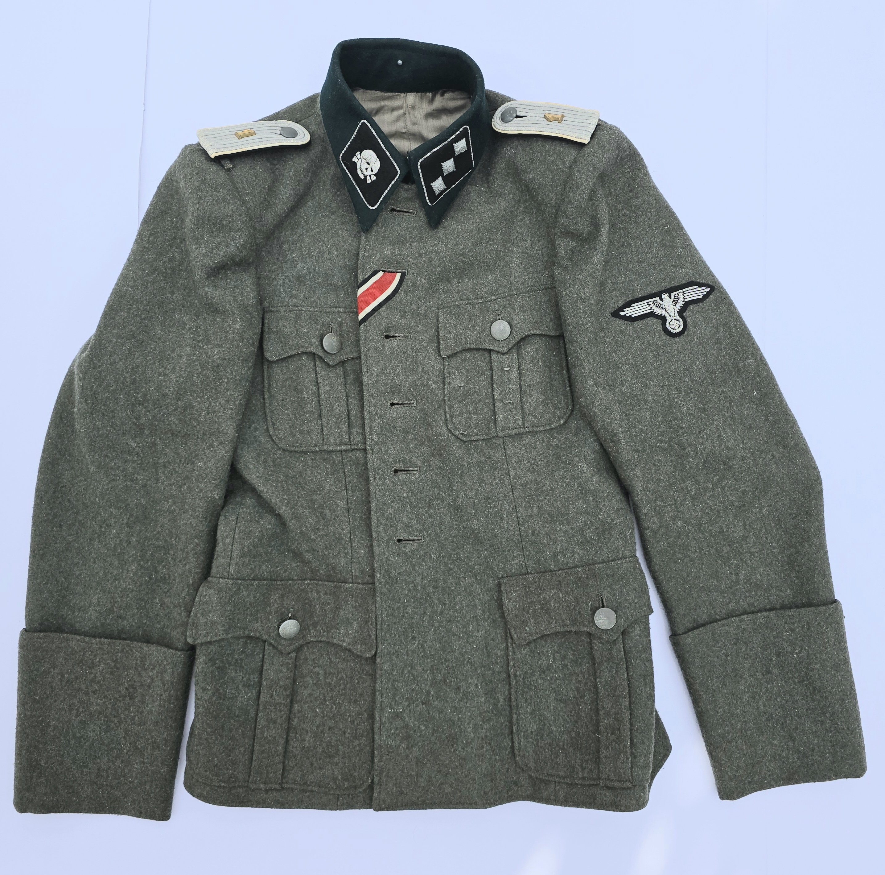 Fine Waffen-SS Totenkopf Officer's Tunic — image 7