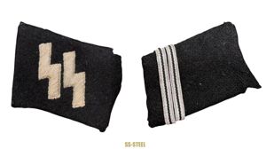 SS Collar Tab and Rank Tab Uniform Removed