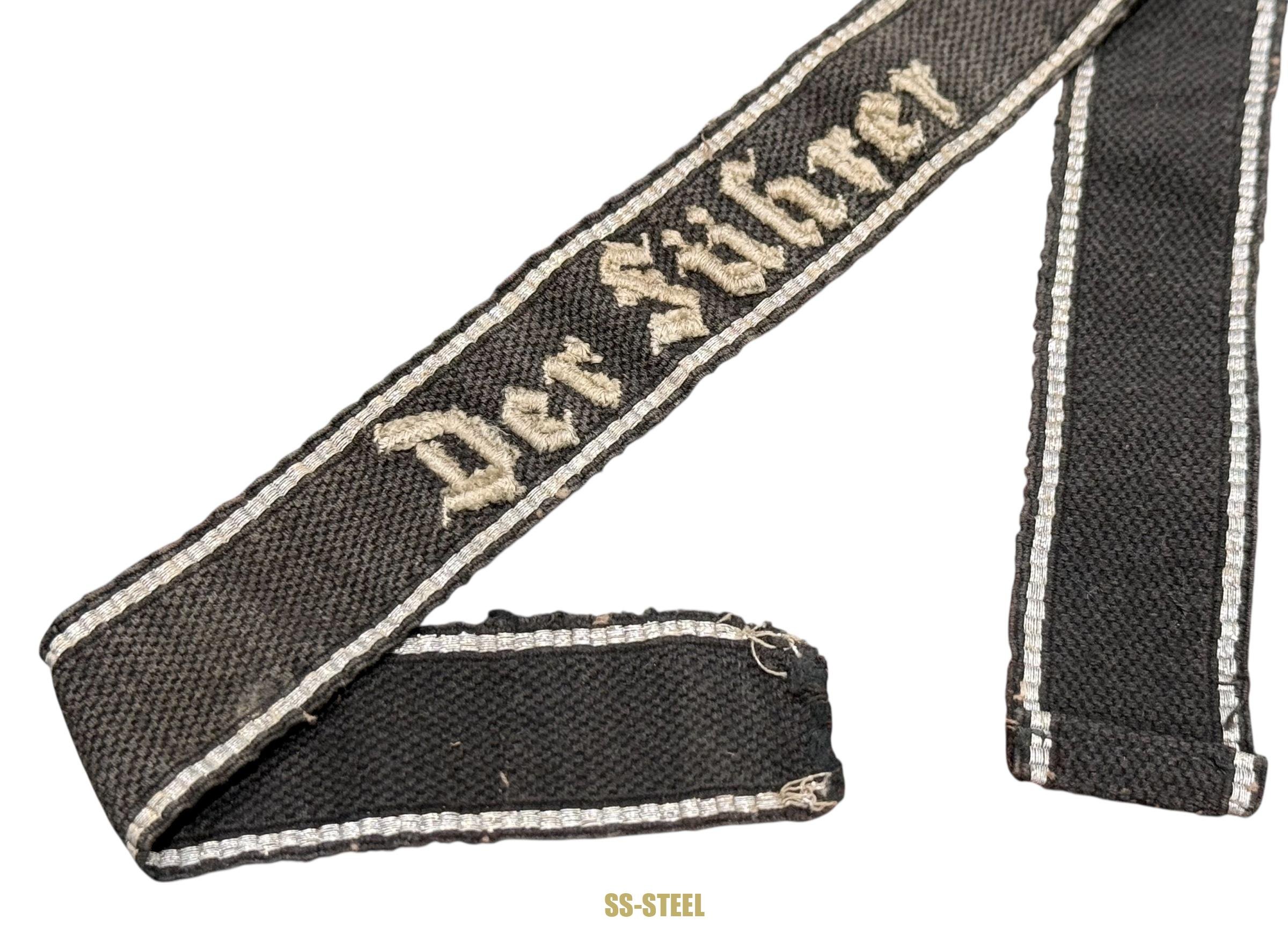 SS Der Fuhrer Cuff Title Uniform Removed — image 2