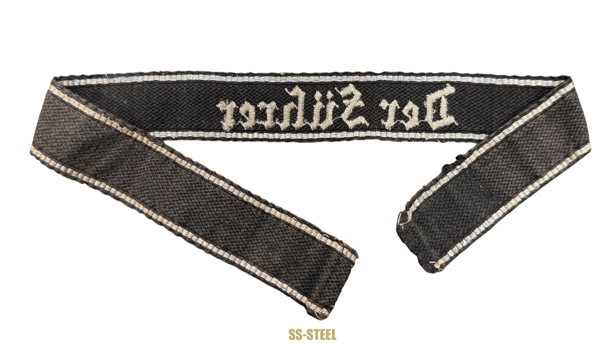 SS Der Fuhrer Cuff Title Uniform Removed — image 5