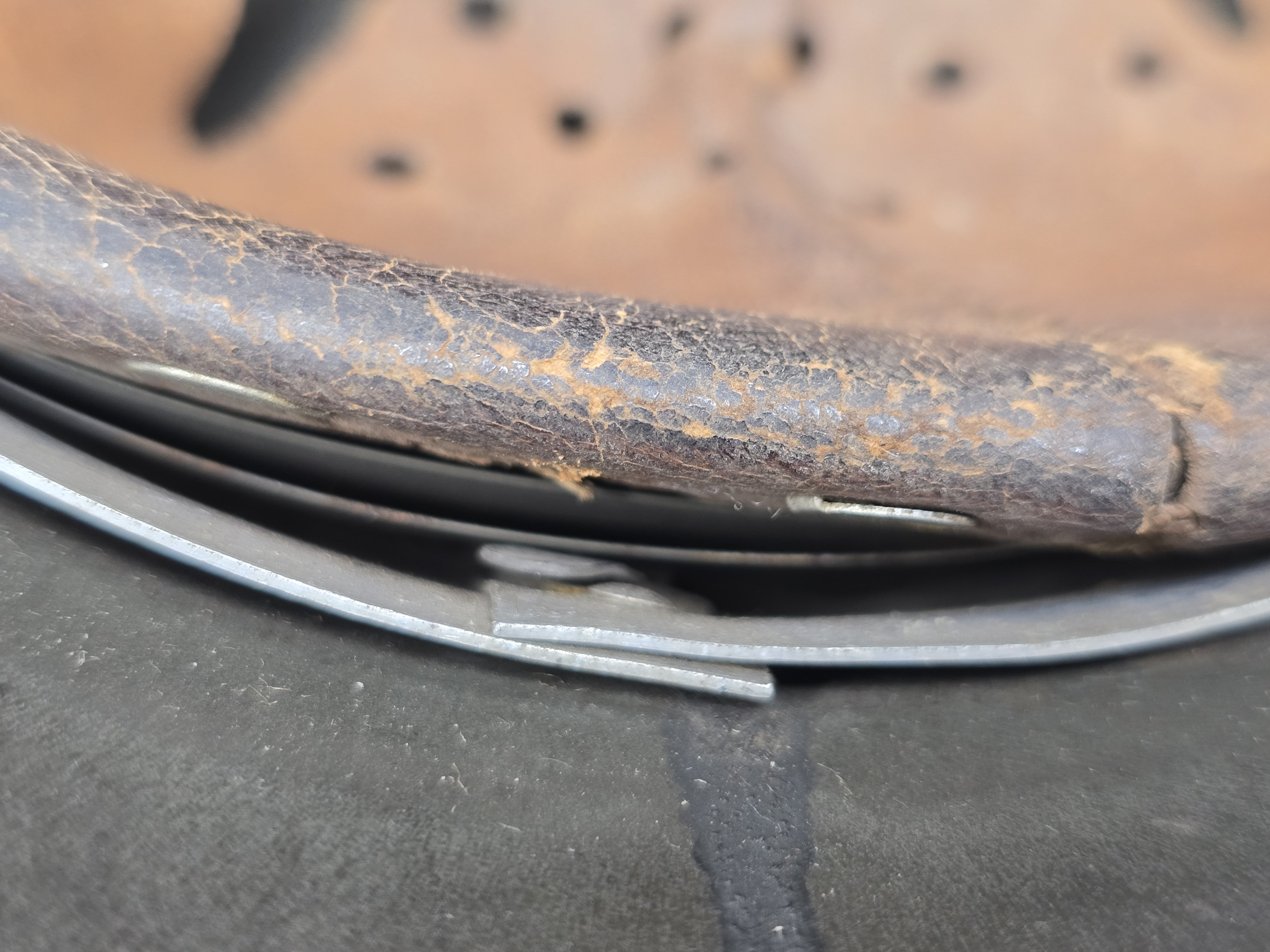 Sharp Heer M35 Camo Helmet, Q68 — image 11