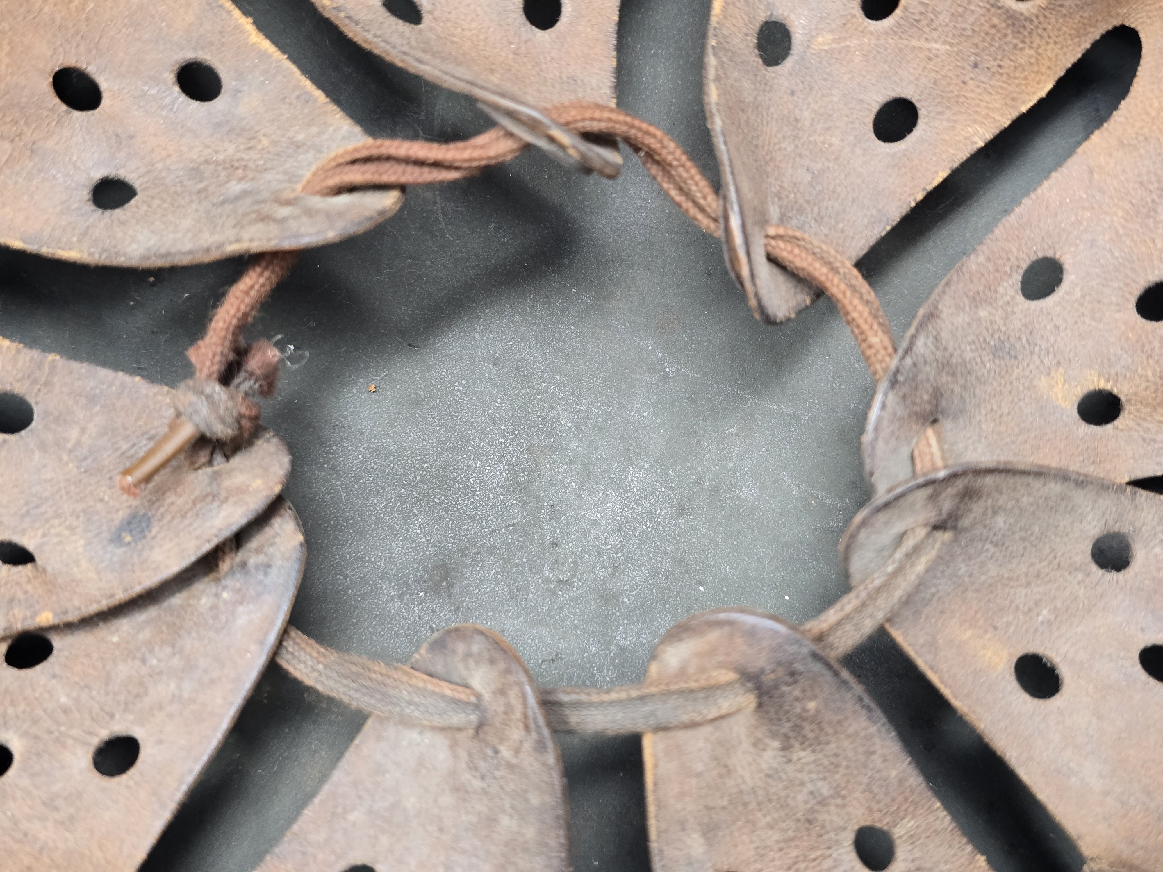 Sharp Heer M35 Camo Helmet, Q68 — image 12