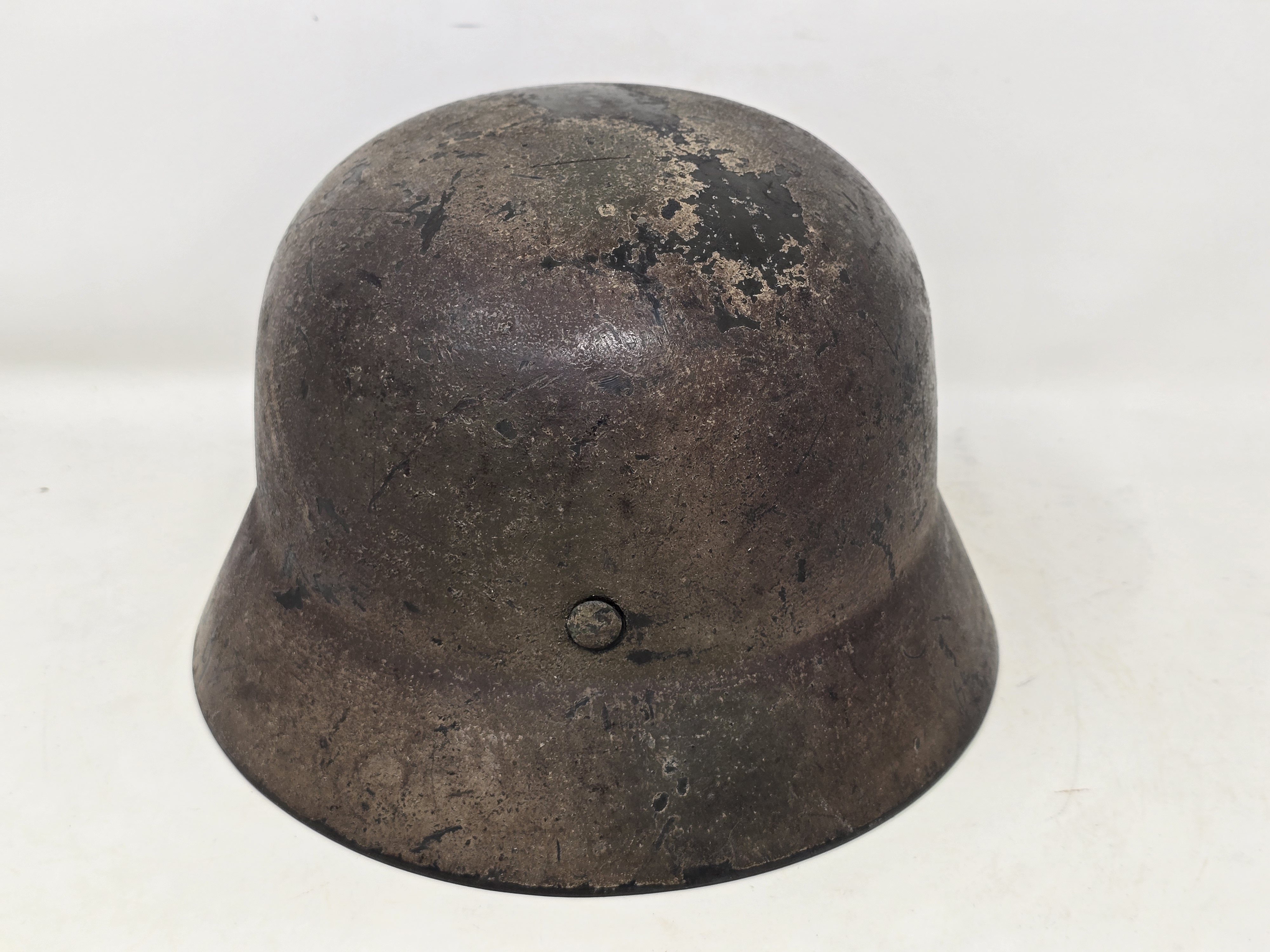Sharp Heer M35 Camo Helmet, Q68 — image 3