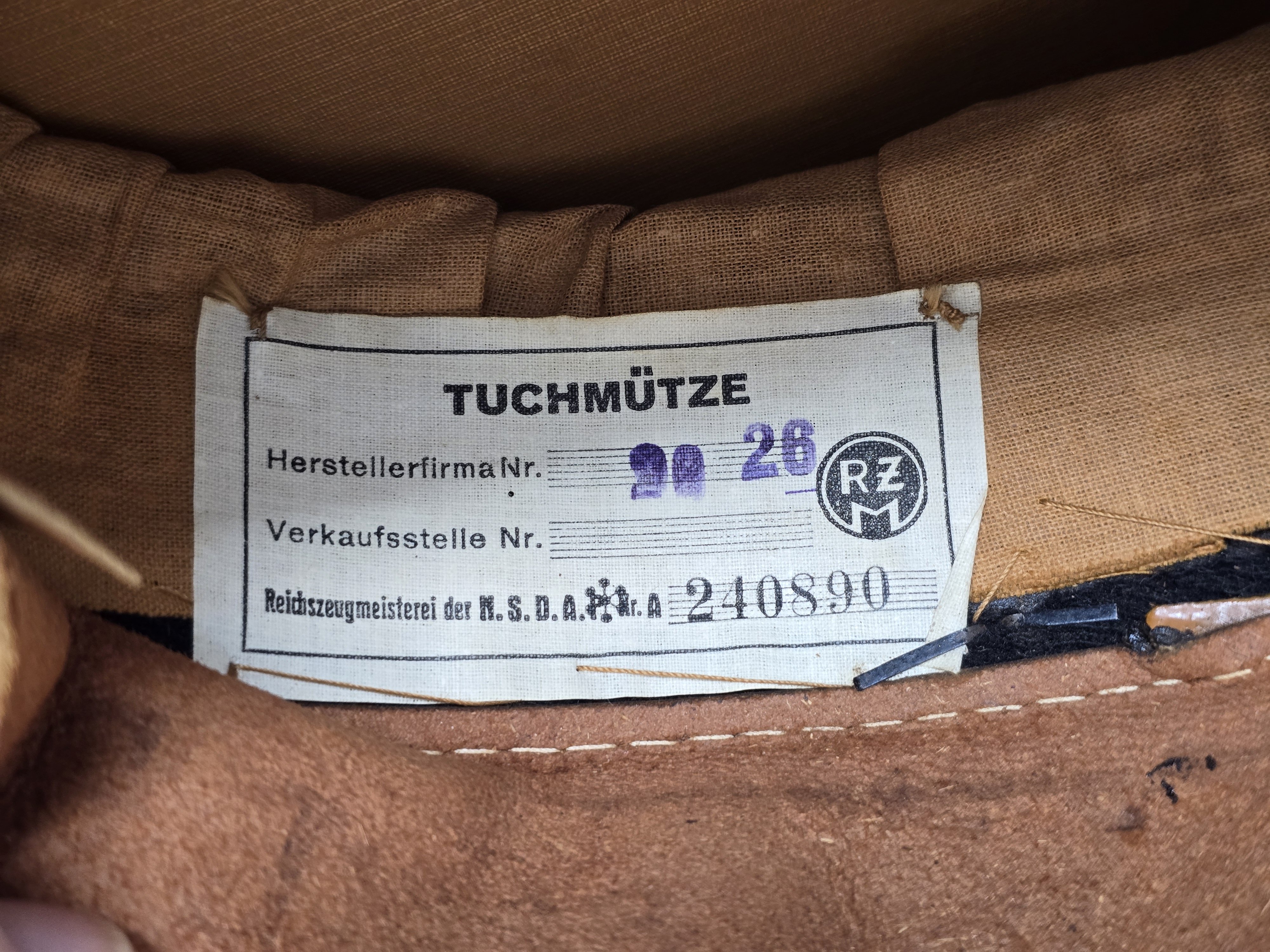 Sharp Allgemeine-SS NCO Visor Cap — image 11