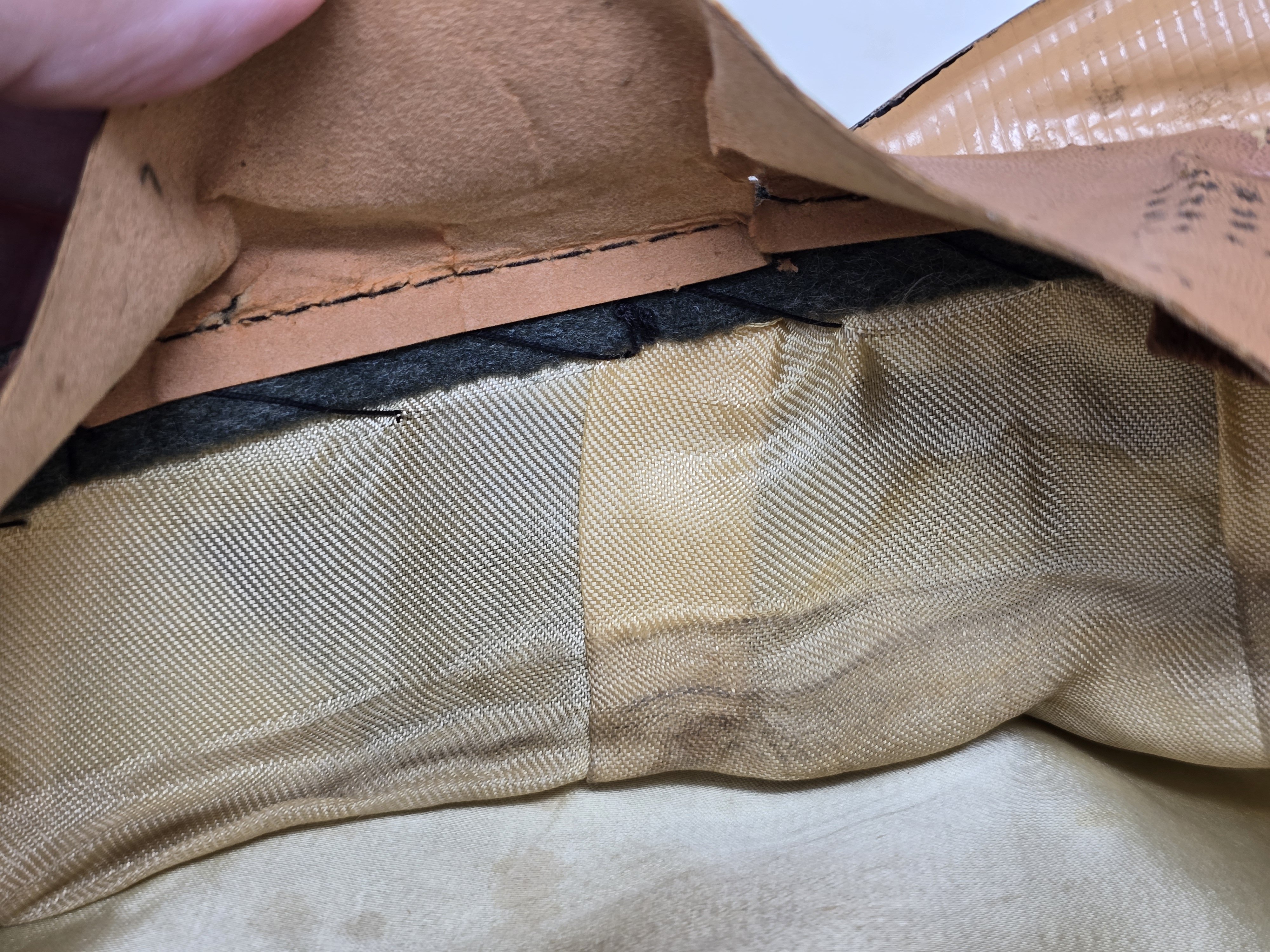 Waffen-SS Officer's Visor Cap, Semi-Crusher Style — image 2