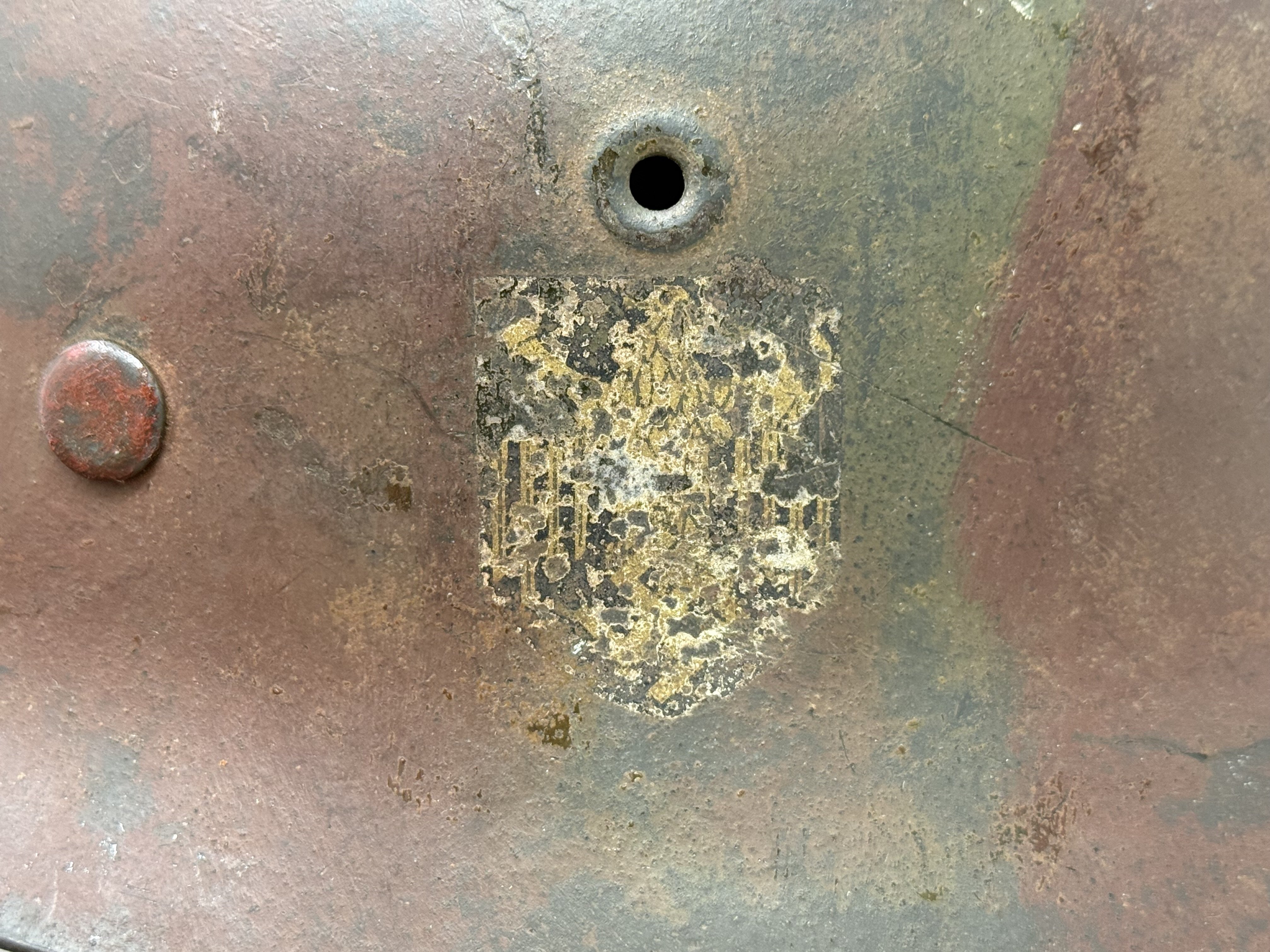 Heer M42 Single Decal Camo Helmet EF66 — image 11