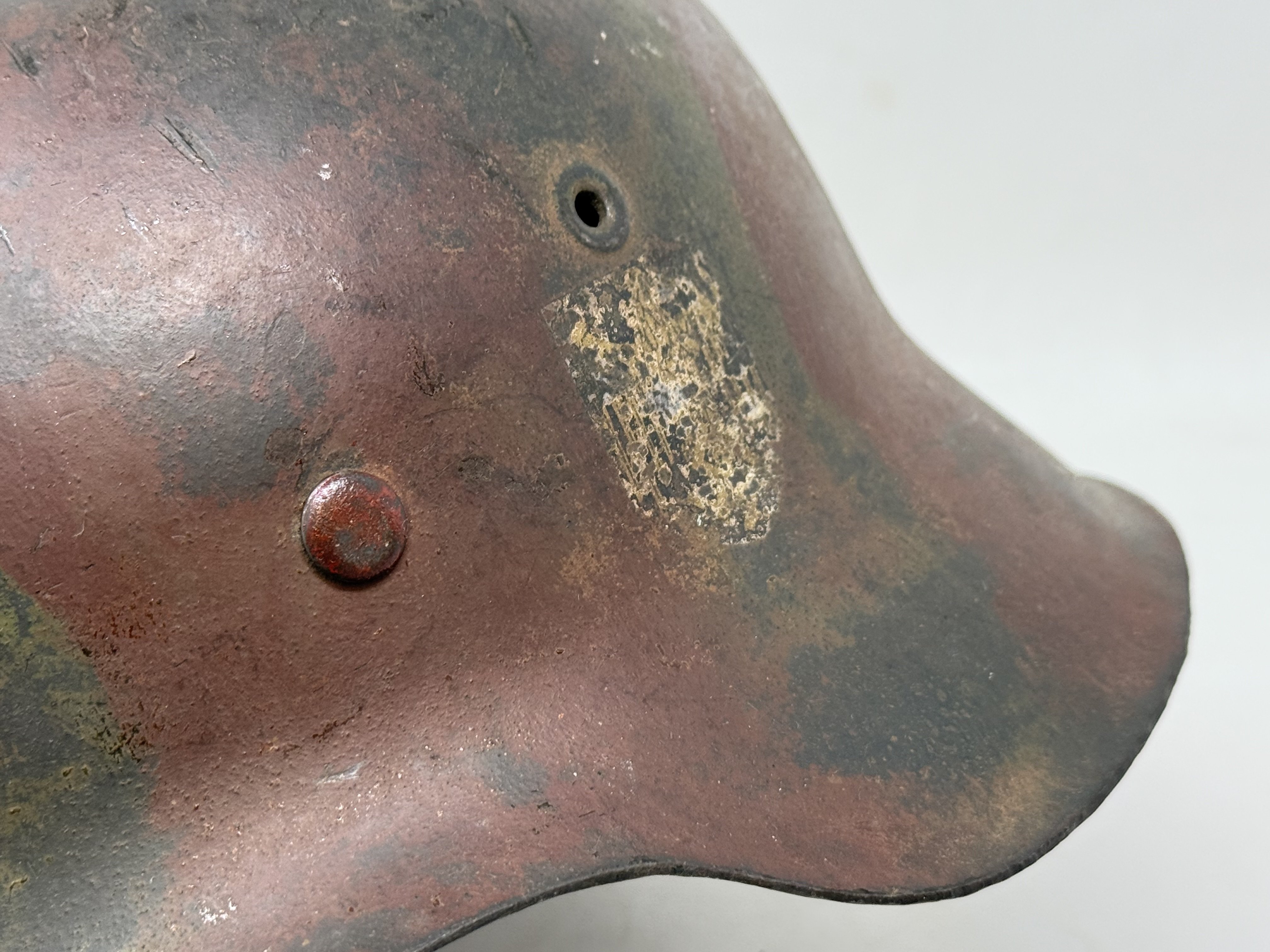 Heer M42 Single Decal Camo Helmet EF66 — image 16