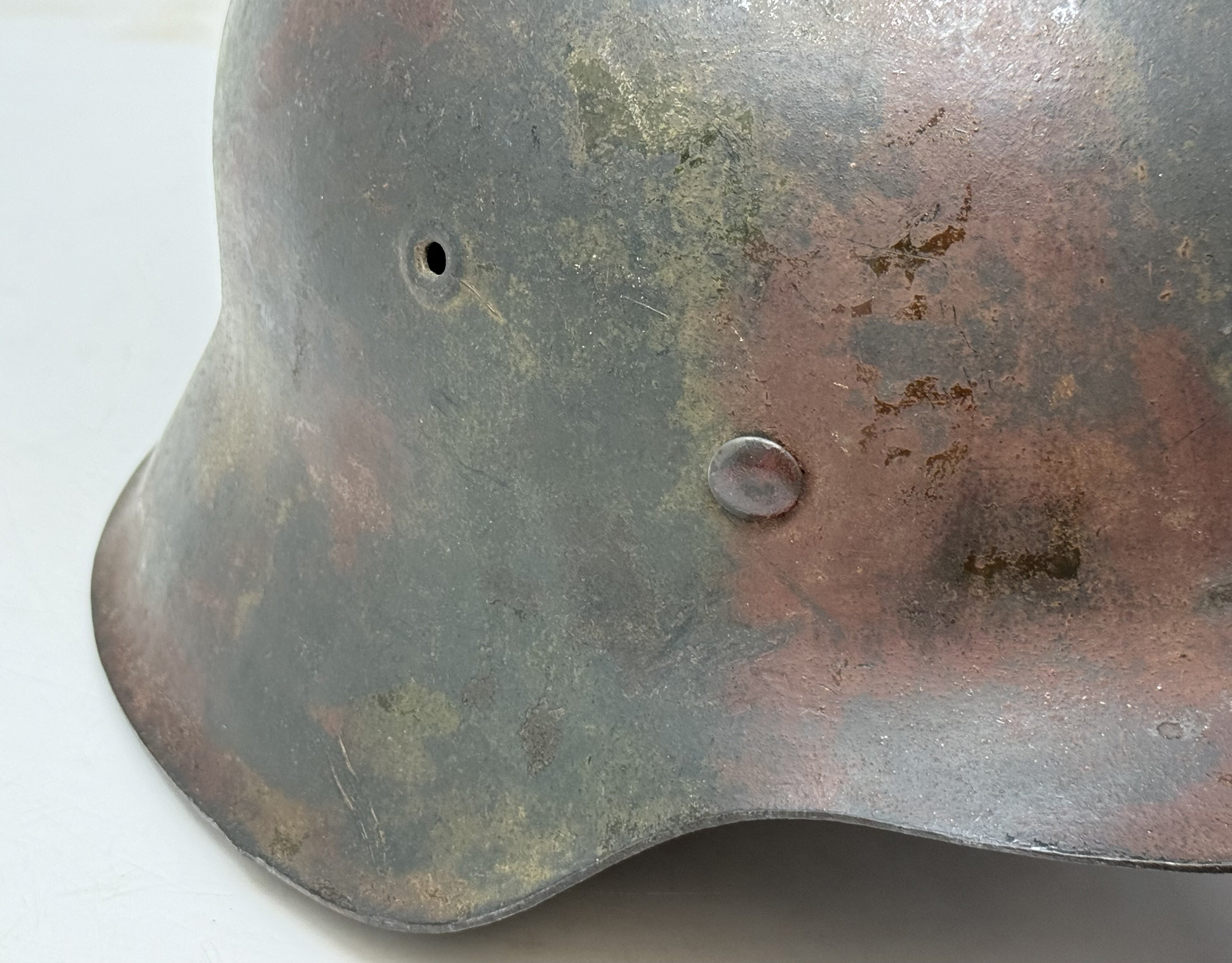 Heer M42 Single Decal Camo Helmet EF66 — image 17