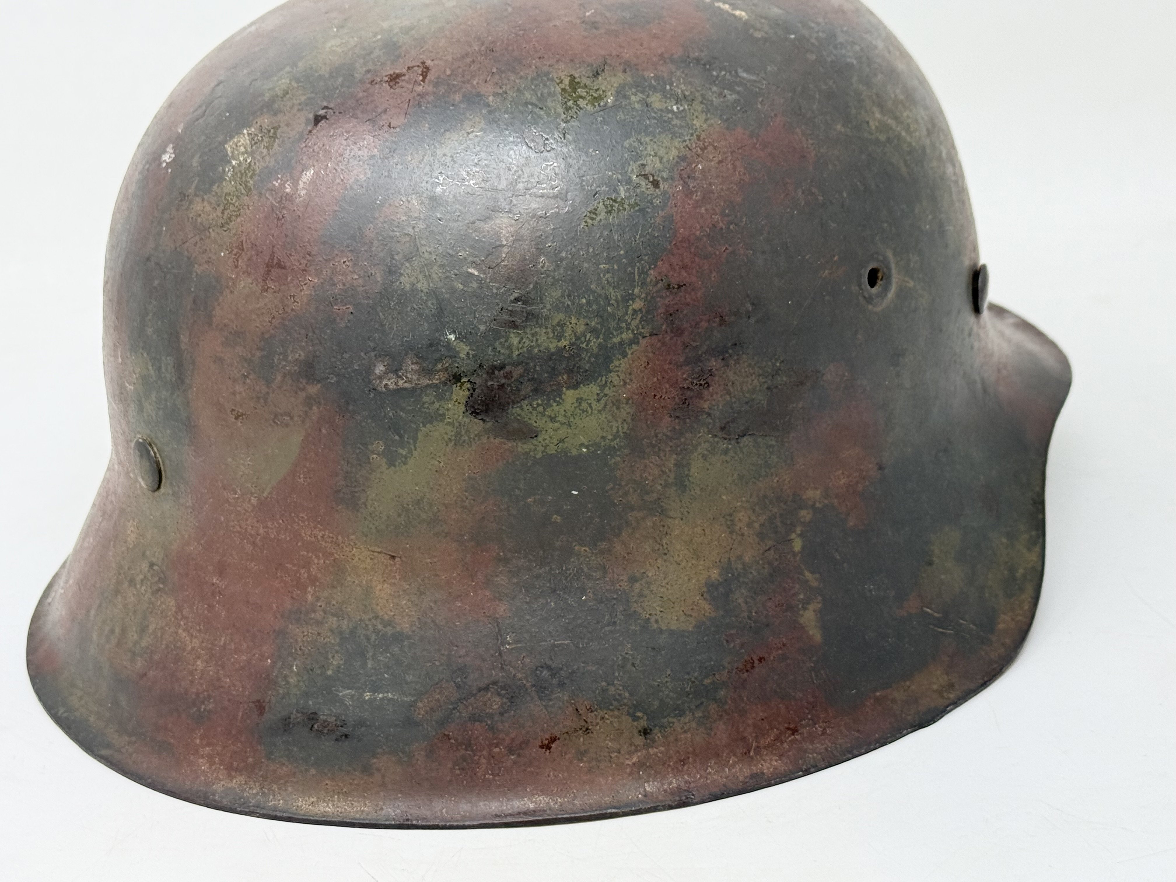 Heer M42 Single Decal Camo Helmet EF66 — image 8