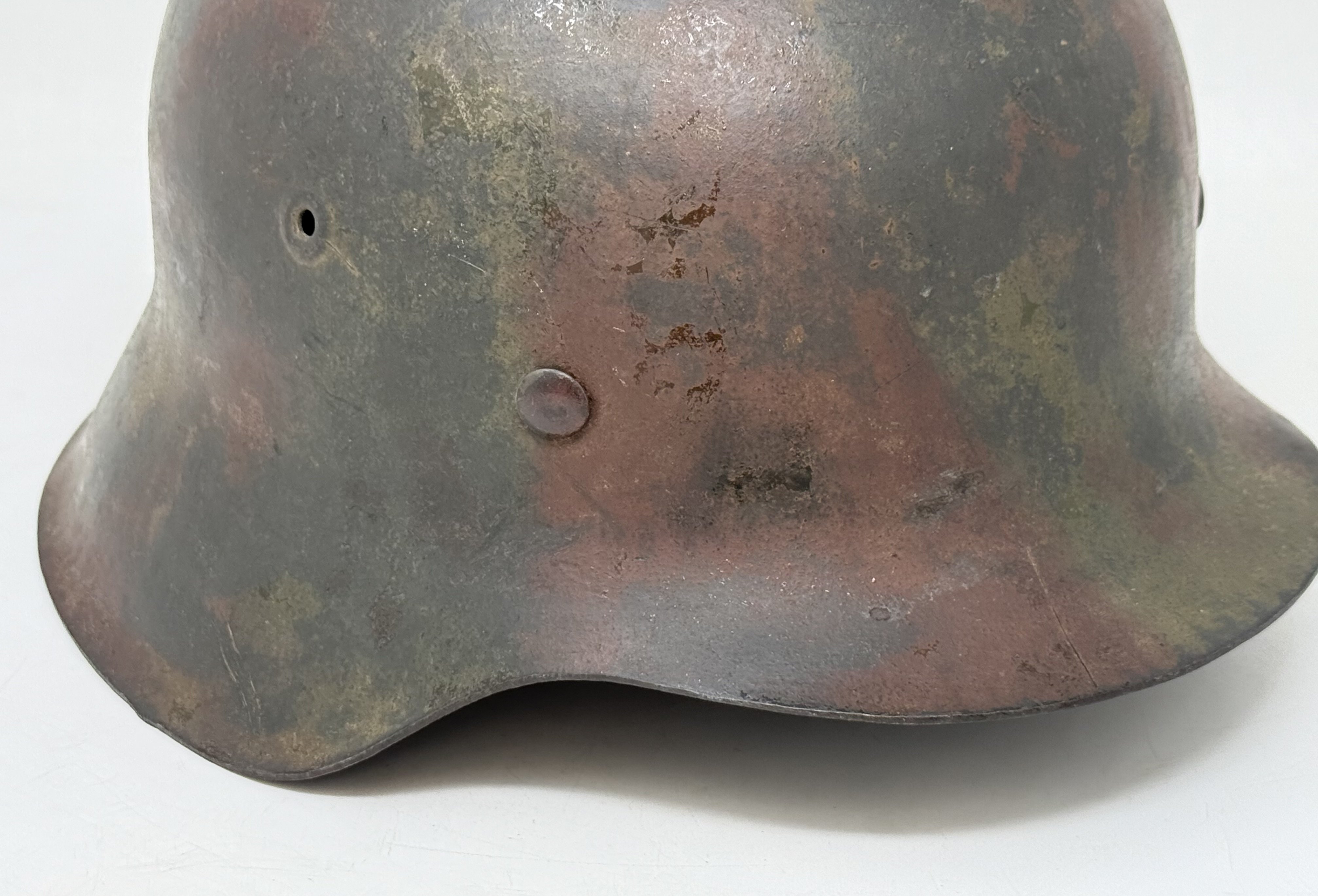 Heer M42 Single Decal Camo Helmet EF66 — image 9