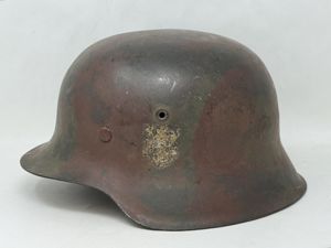 Heer M42 Single Decal Camo Helmet EF66