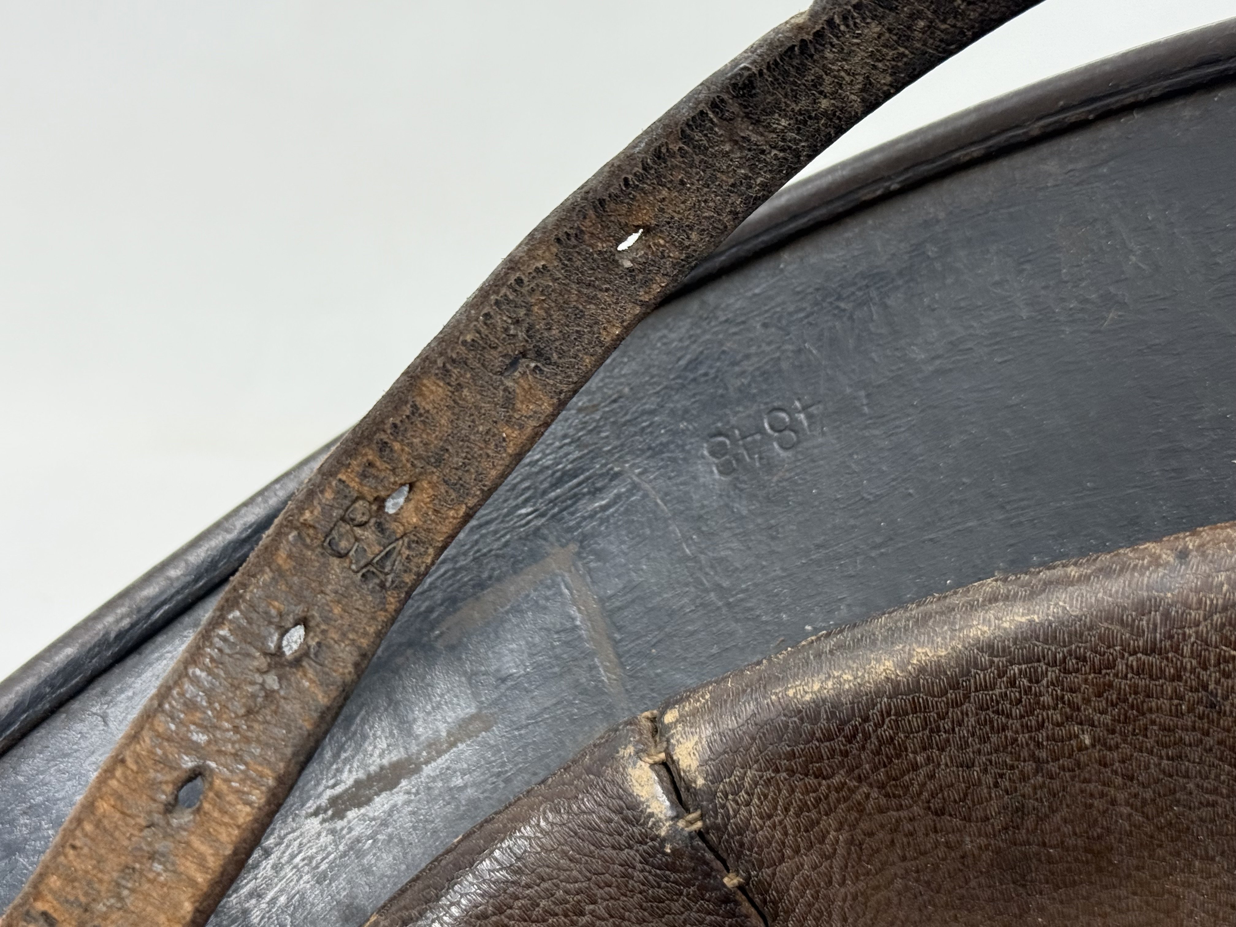 Luftwaffe M40 Single Decal Camo Helmet ET66 — image 12