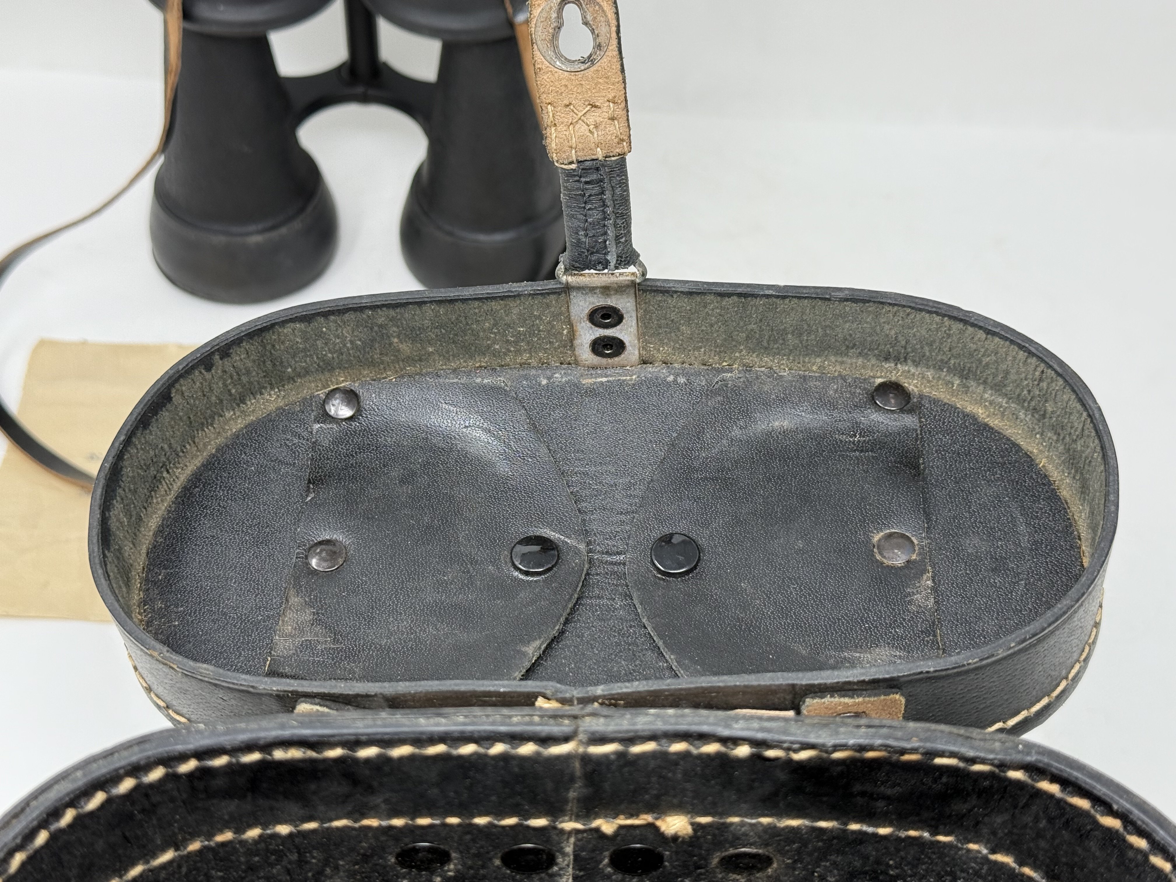 Kriegsmarine Binoculars with Vet Capture Papers — image 22