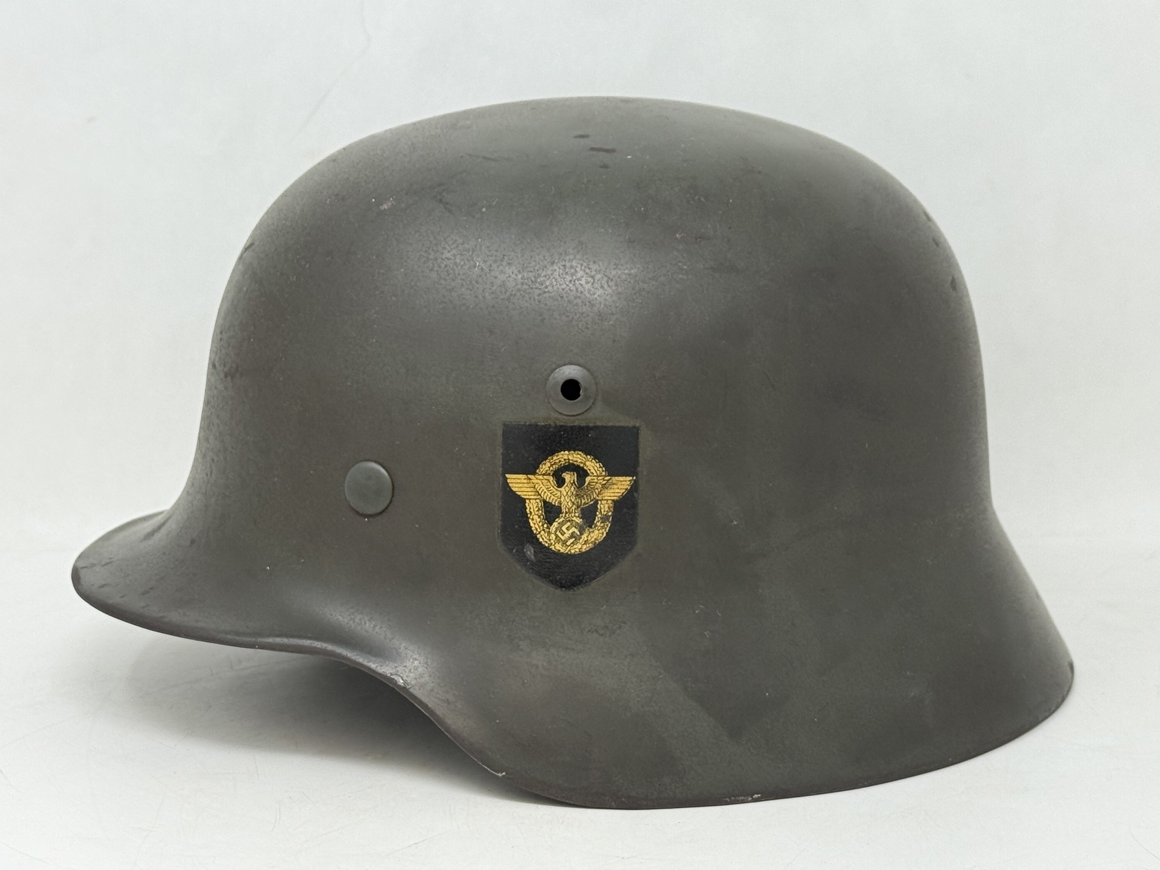 Police M35 Double Decal Helmet — image 2