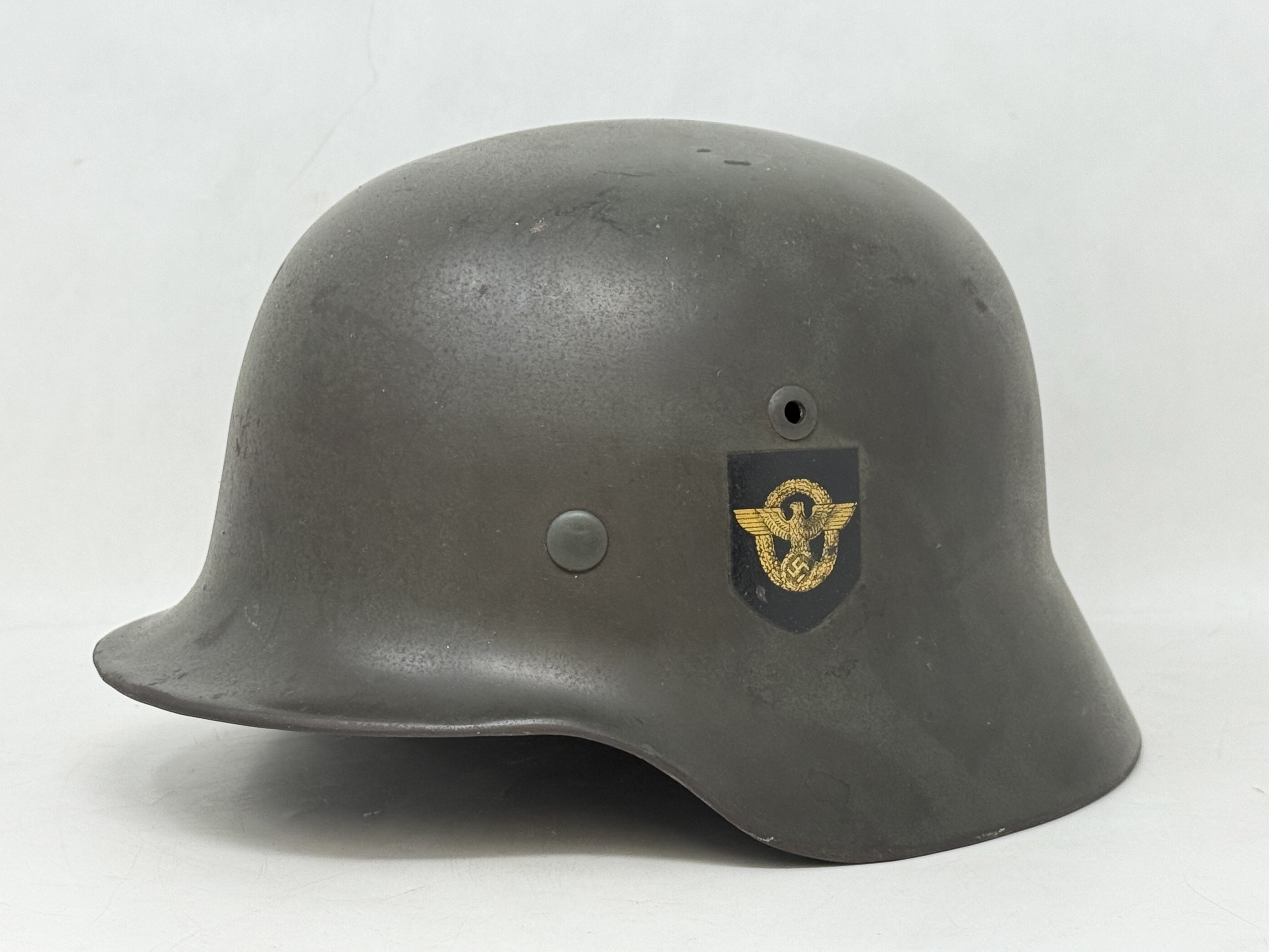 Police M35 Double Decal Helmet — image 3
