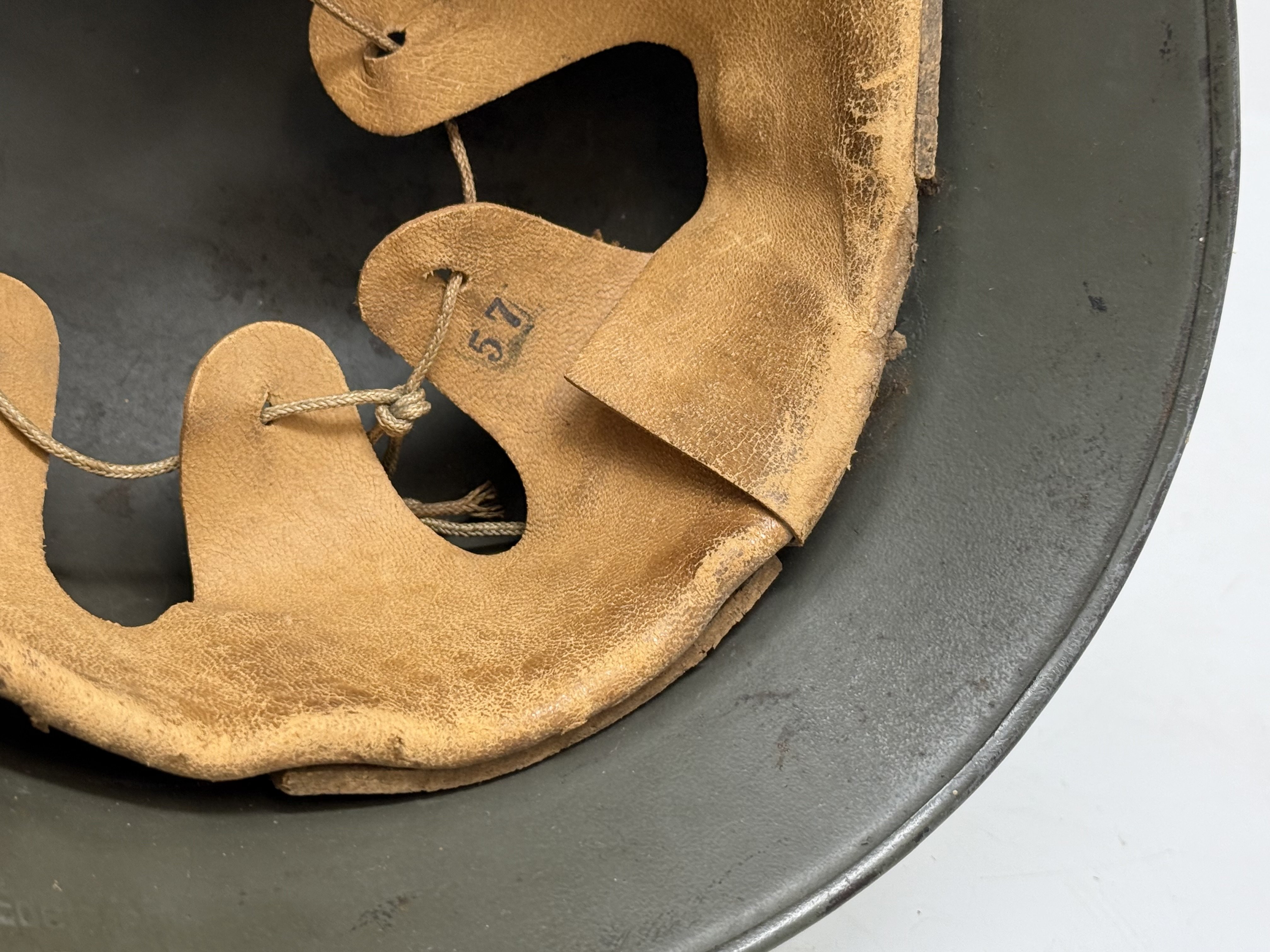 M34 SS 'Sicherheitsdienst SD' double decal Edelstahl Helmet — image 10