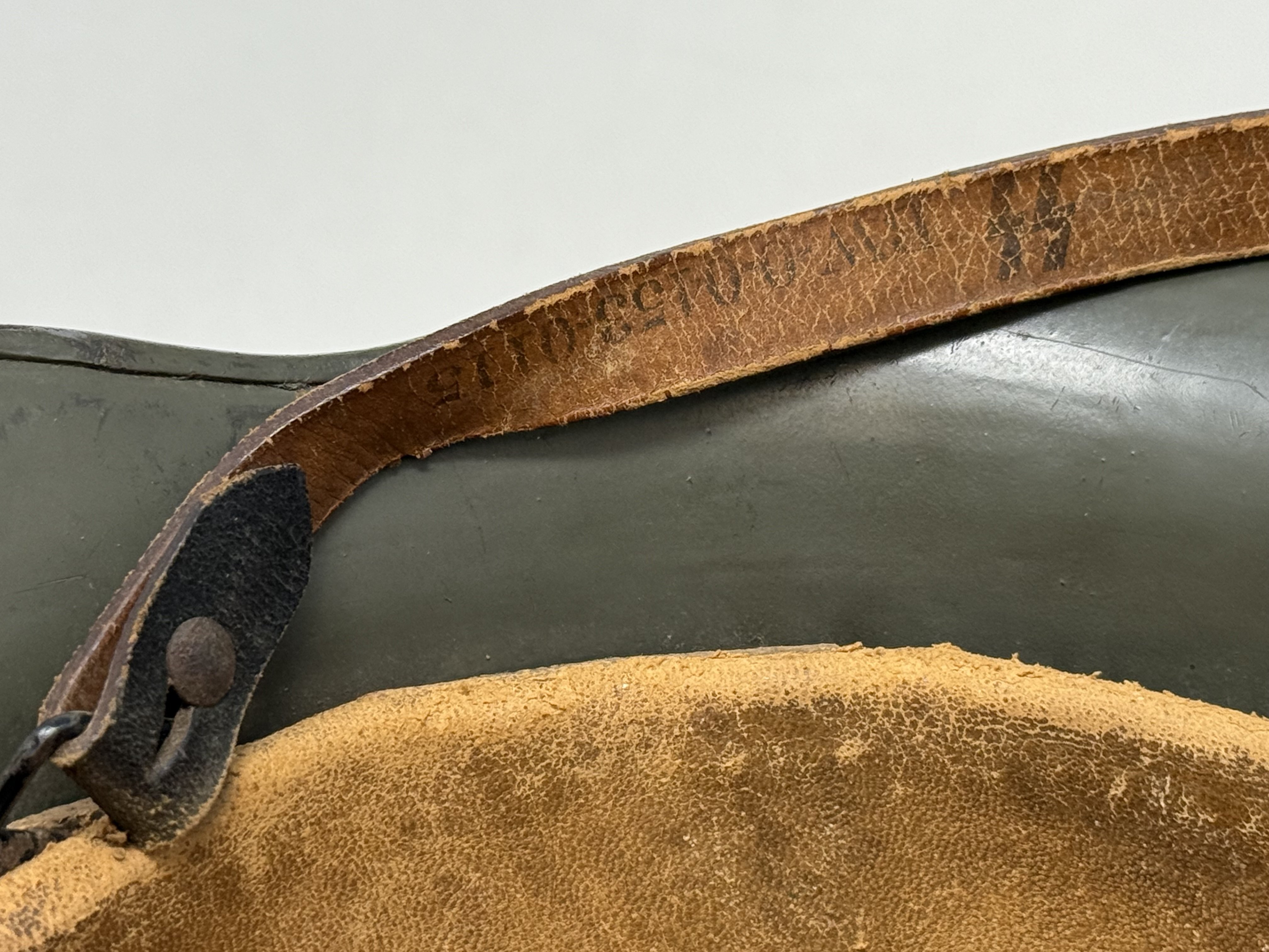 M34 SS 'Sicherheitsdienst SD' double decal Edelstahl Helmet — image 12