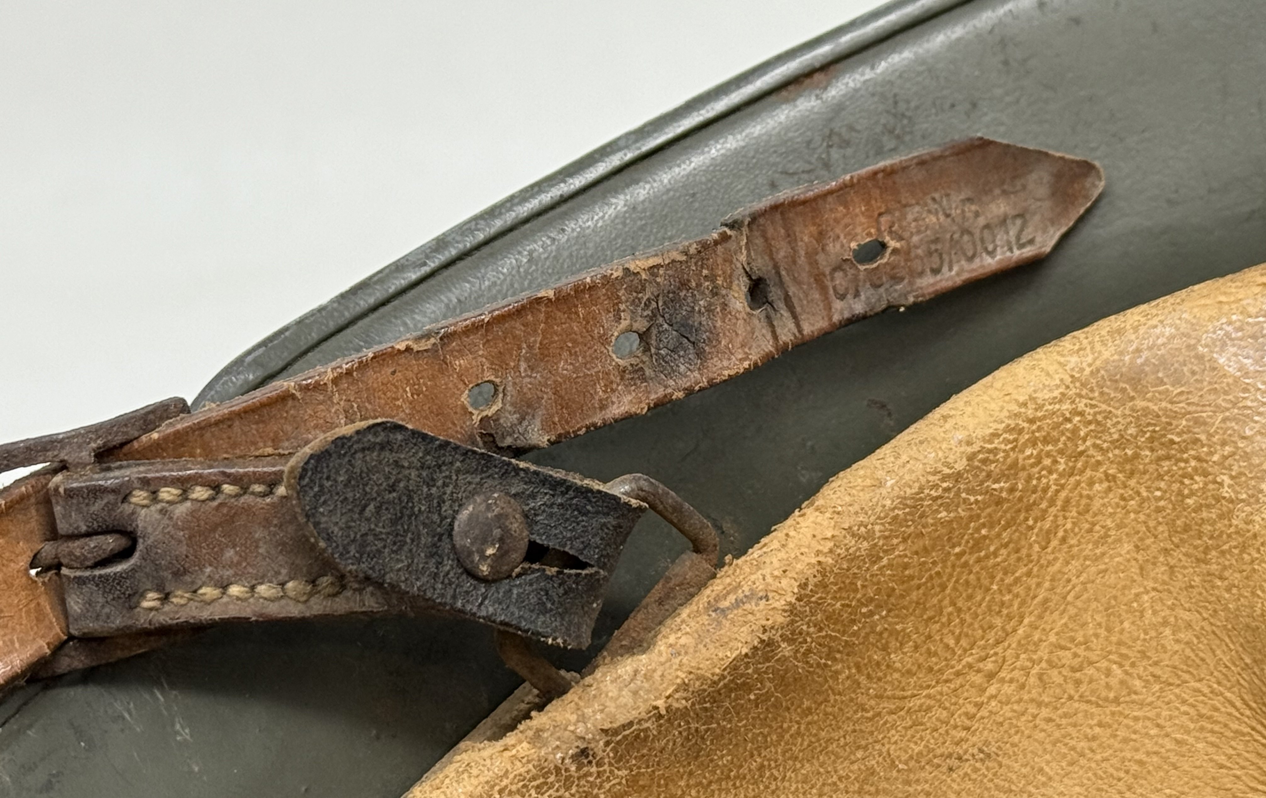 M34 SS 'Sicherheitsdienst SD' double decal Edelstahl Helmet — image 14