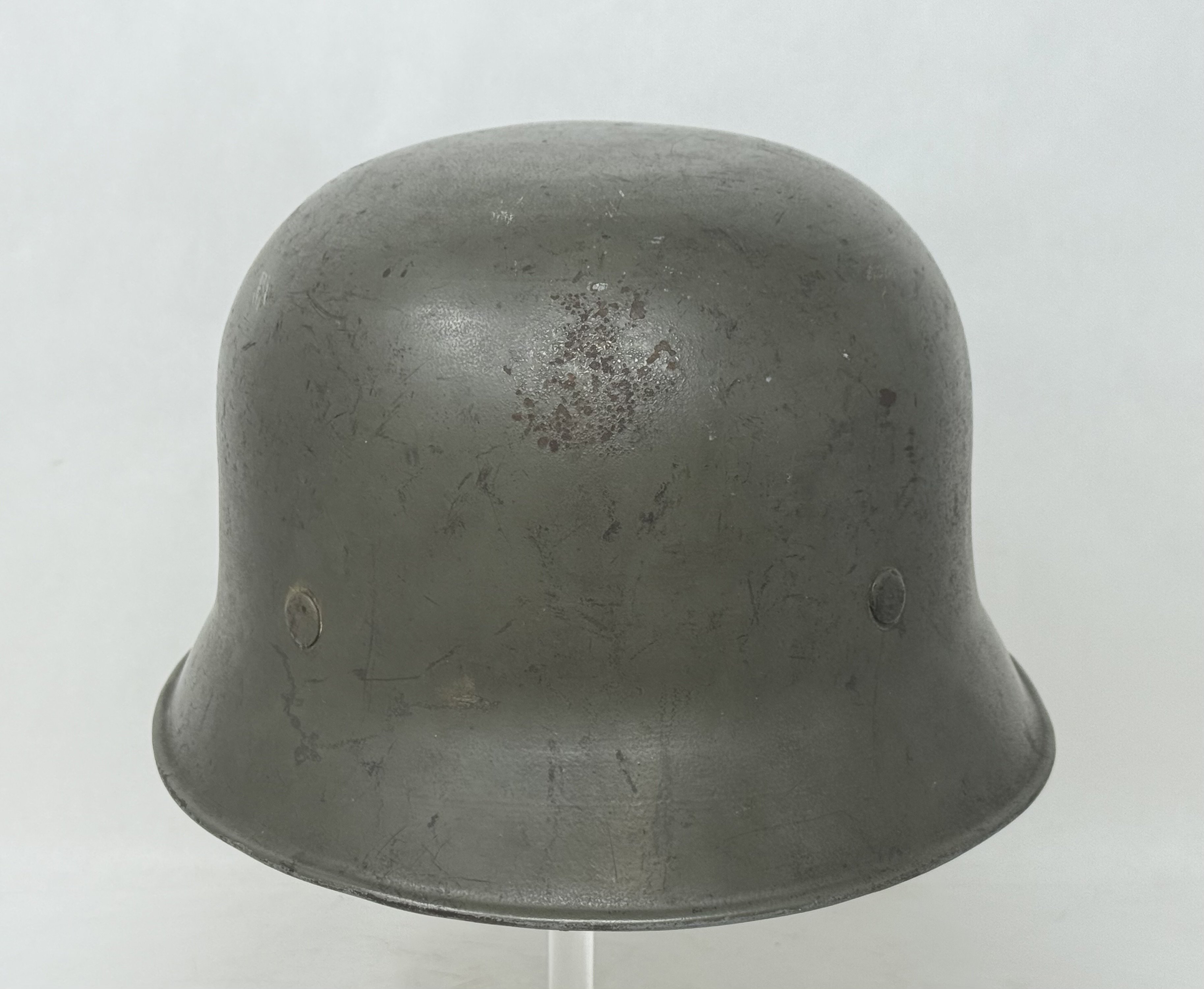 M34 SS 'Sicherheitsdienst SD' double decal Edelstahl Helmet — image 6