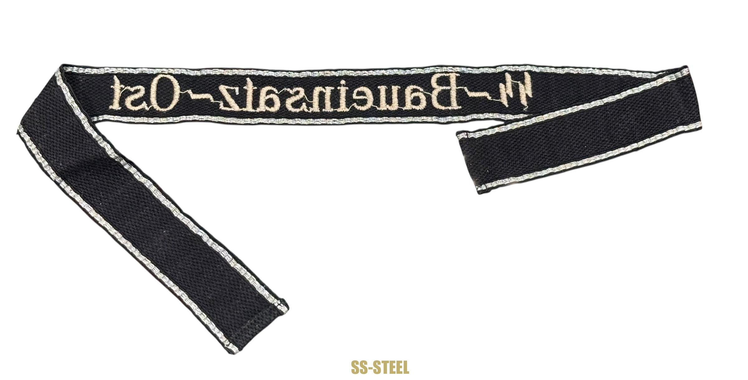 Rare 'SS-Baueinsatz-Ost' Cufftitle — image 5