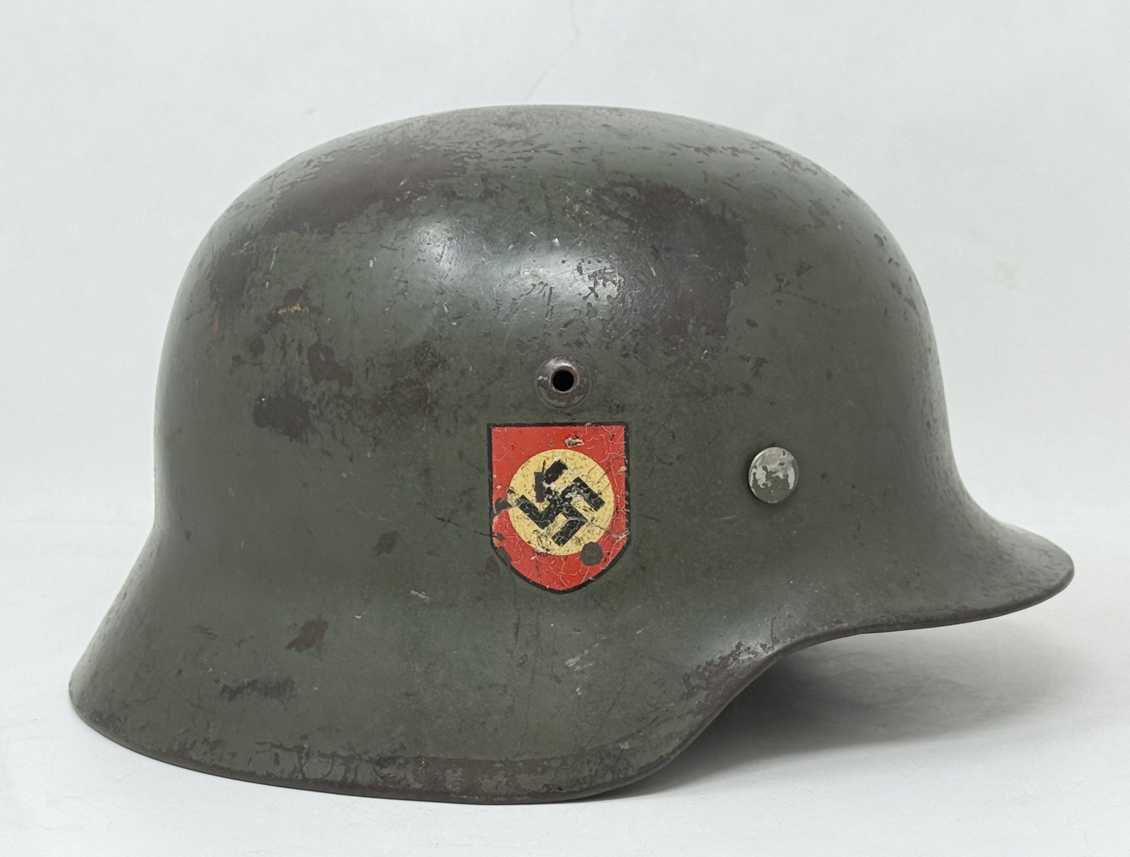 Police M-35 Double Decal Helmet — image 4