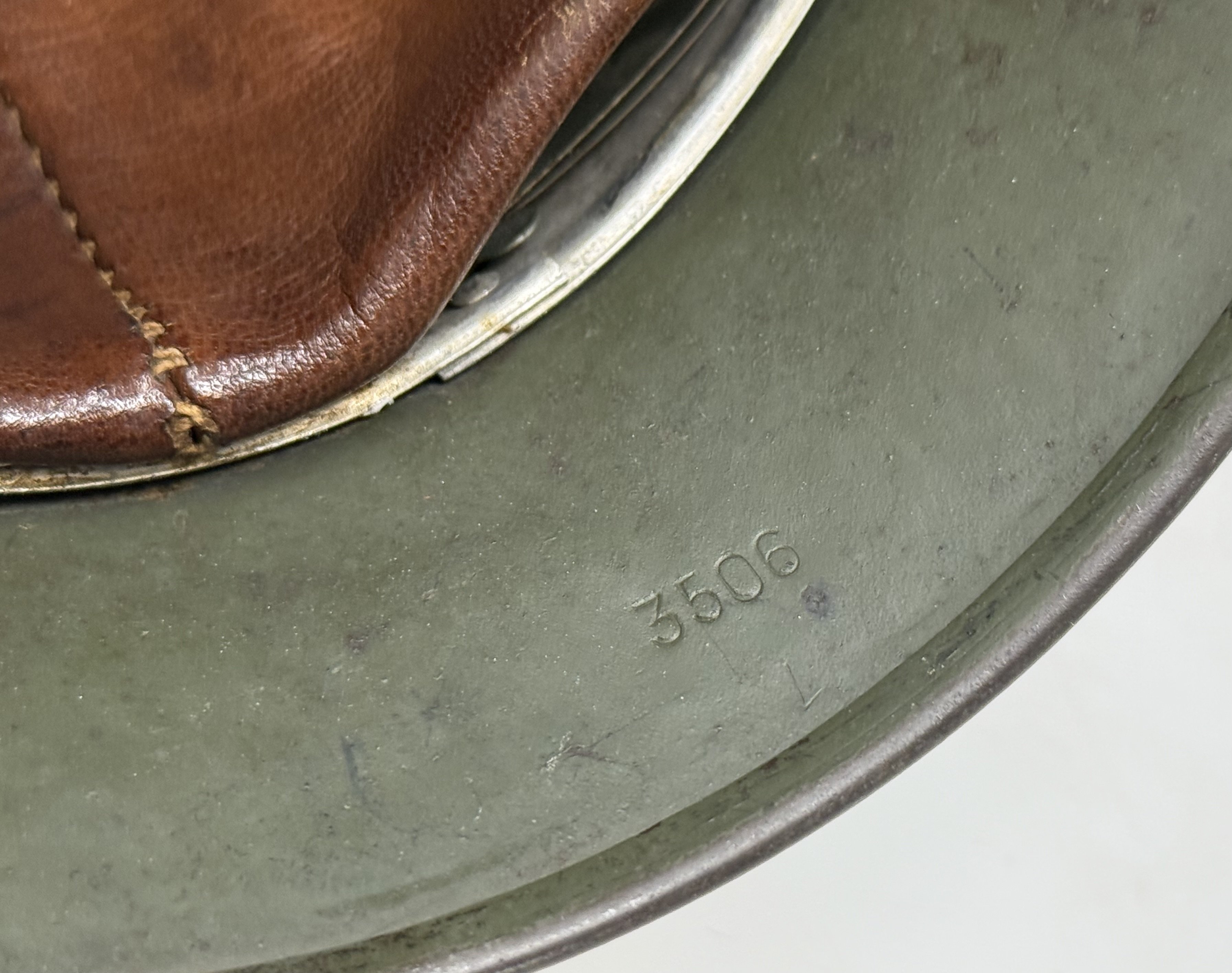 Police M-35 Double Decal Helmet — image 9