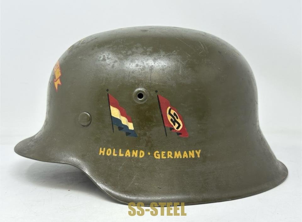 M42 29th Infantry Division Trophy Helmet — image 4