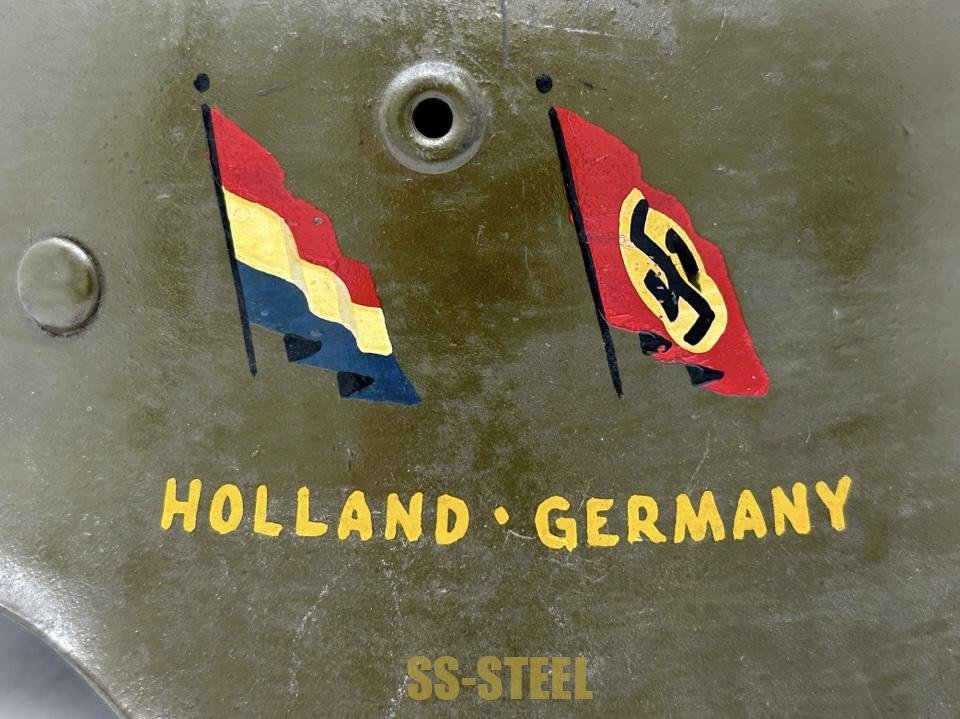 M42 29th Infantry Division Trophy Helmet — image 5