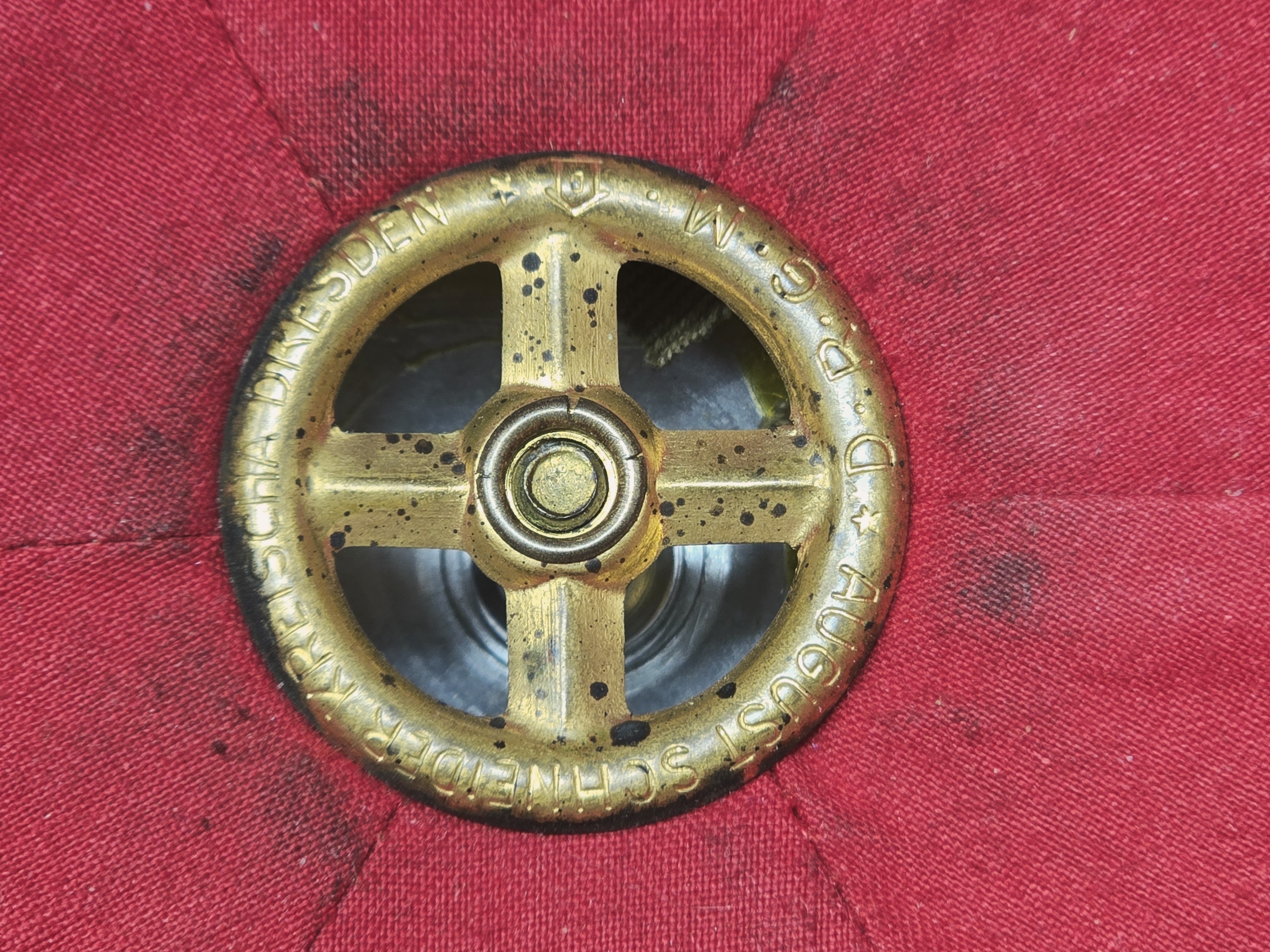 Heer 1st Pattern Tropical Pith Helmet, Badged as Kriegsmarine — image 8