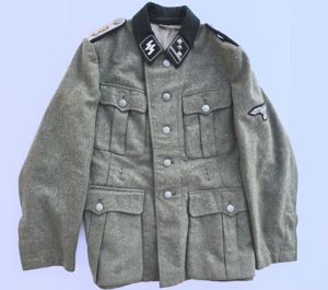 Outstanding Waffen-SS Medical Officer's Combat Tunic