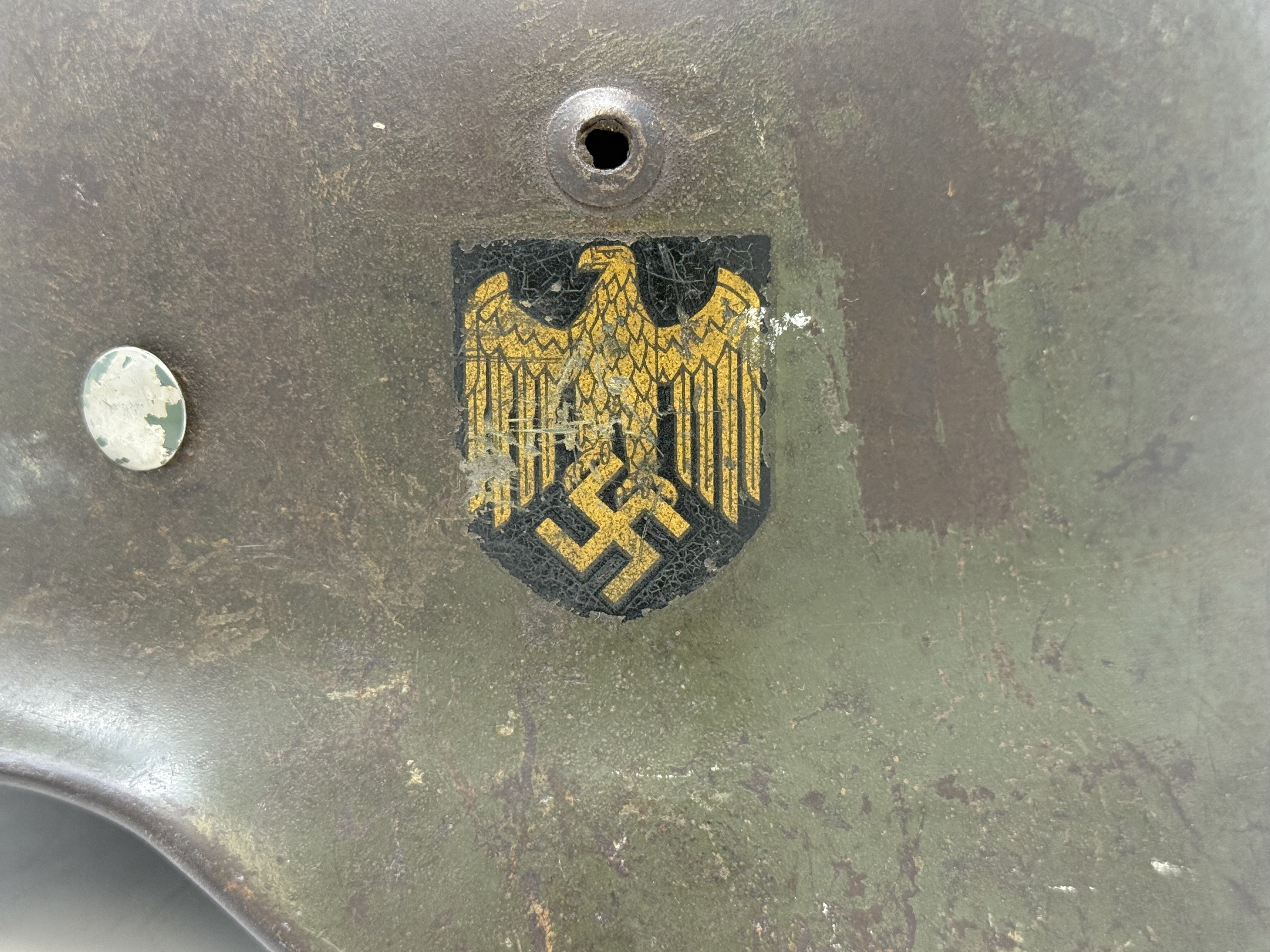 M35 Single Decal Kriegsmarine M35 Helmet, Ex DD — image 13