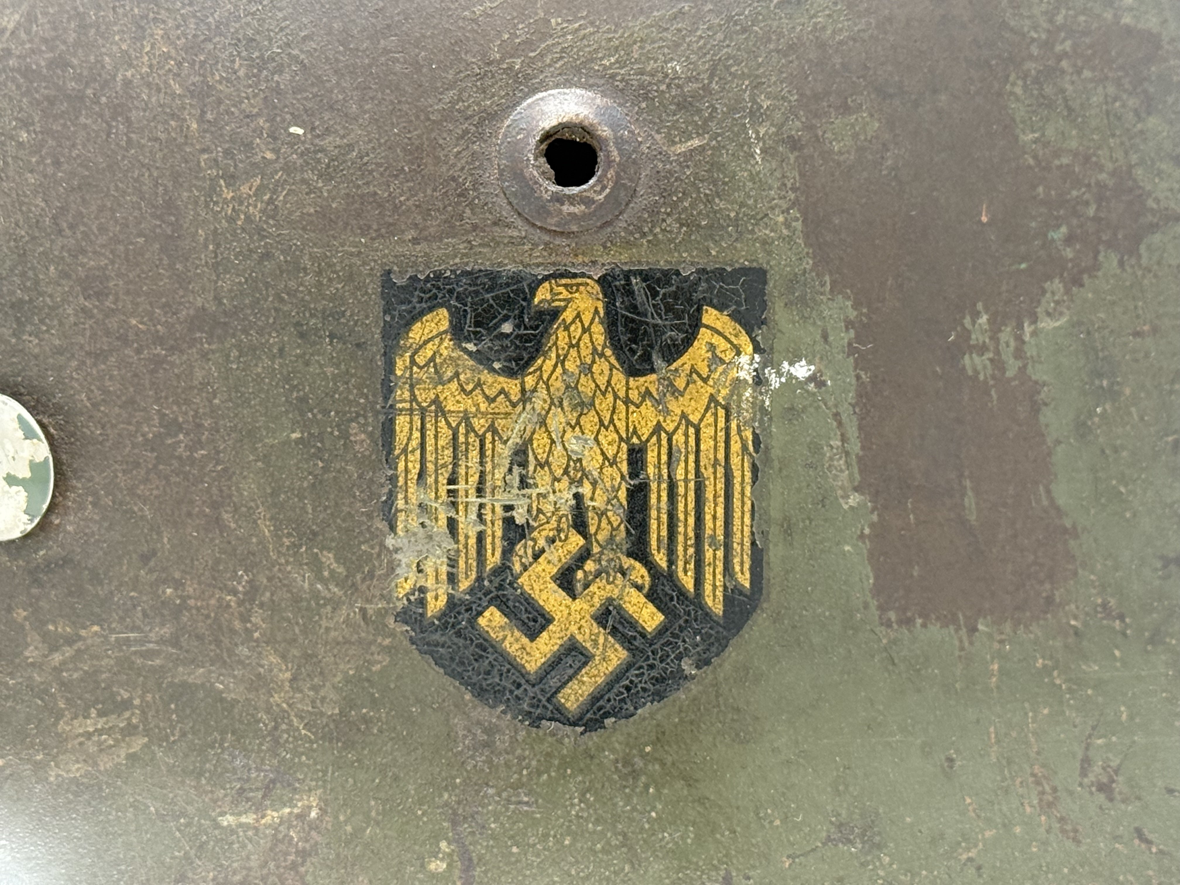M35 Single Decal Kriegsmarine M35 Helmet, Ex DD — image 14