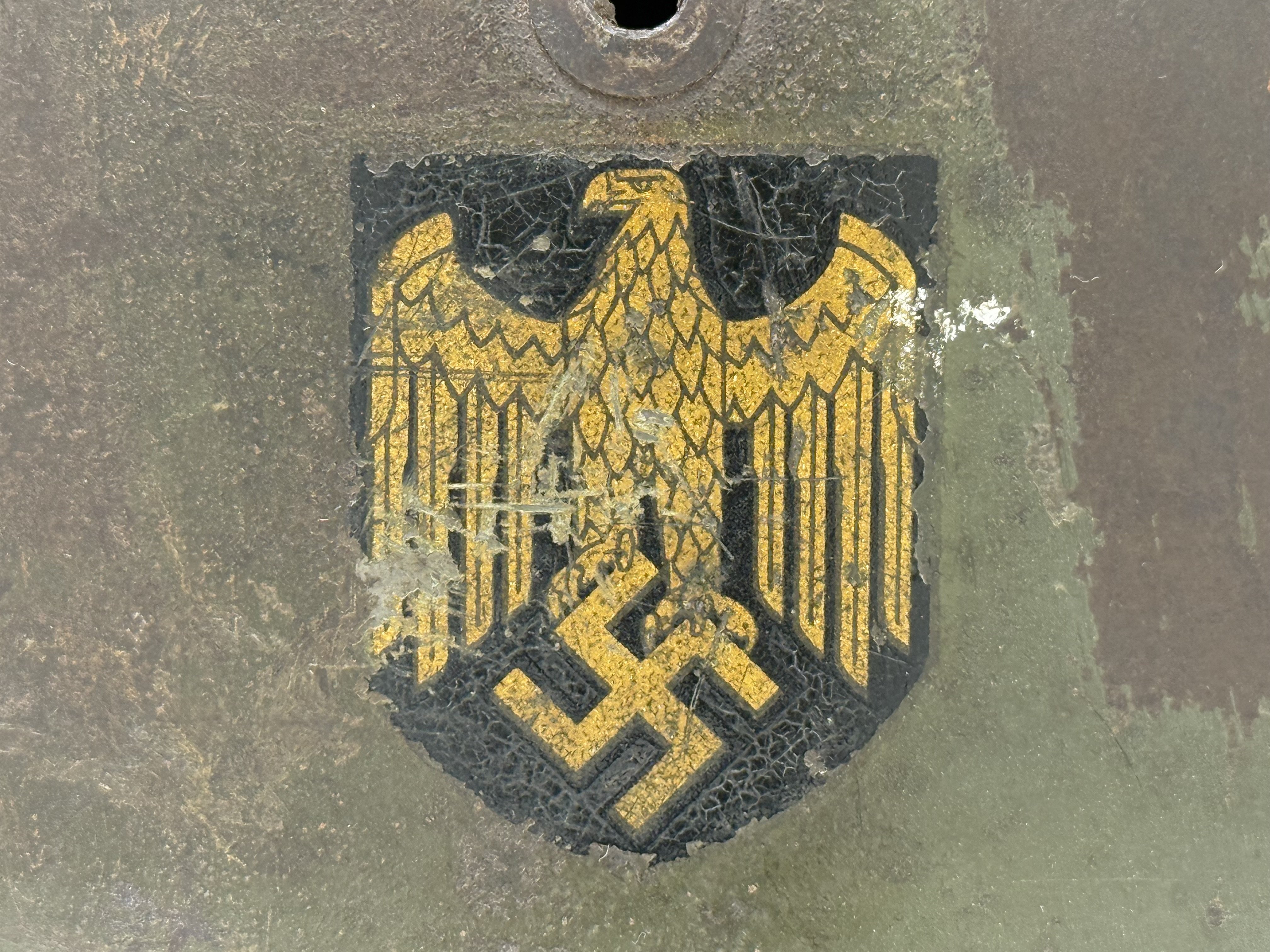 M35 Single Decal Kriegsmarine M35 Helmet, Ex DD — image 15