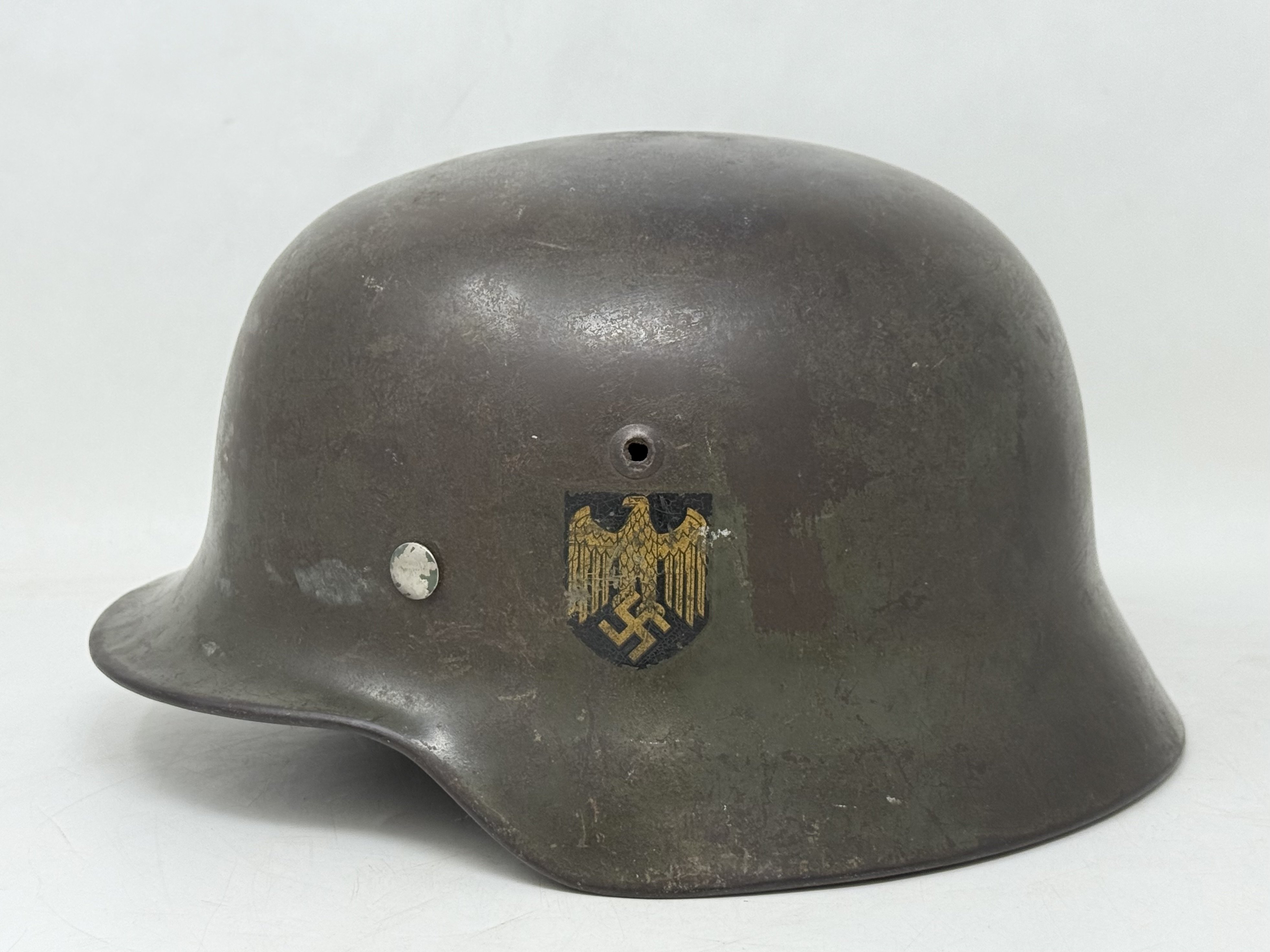 M35 Single Decal Kriegsmarine M35 Helmet, Ex DD — image 2