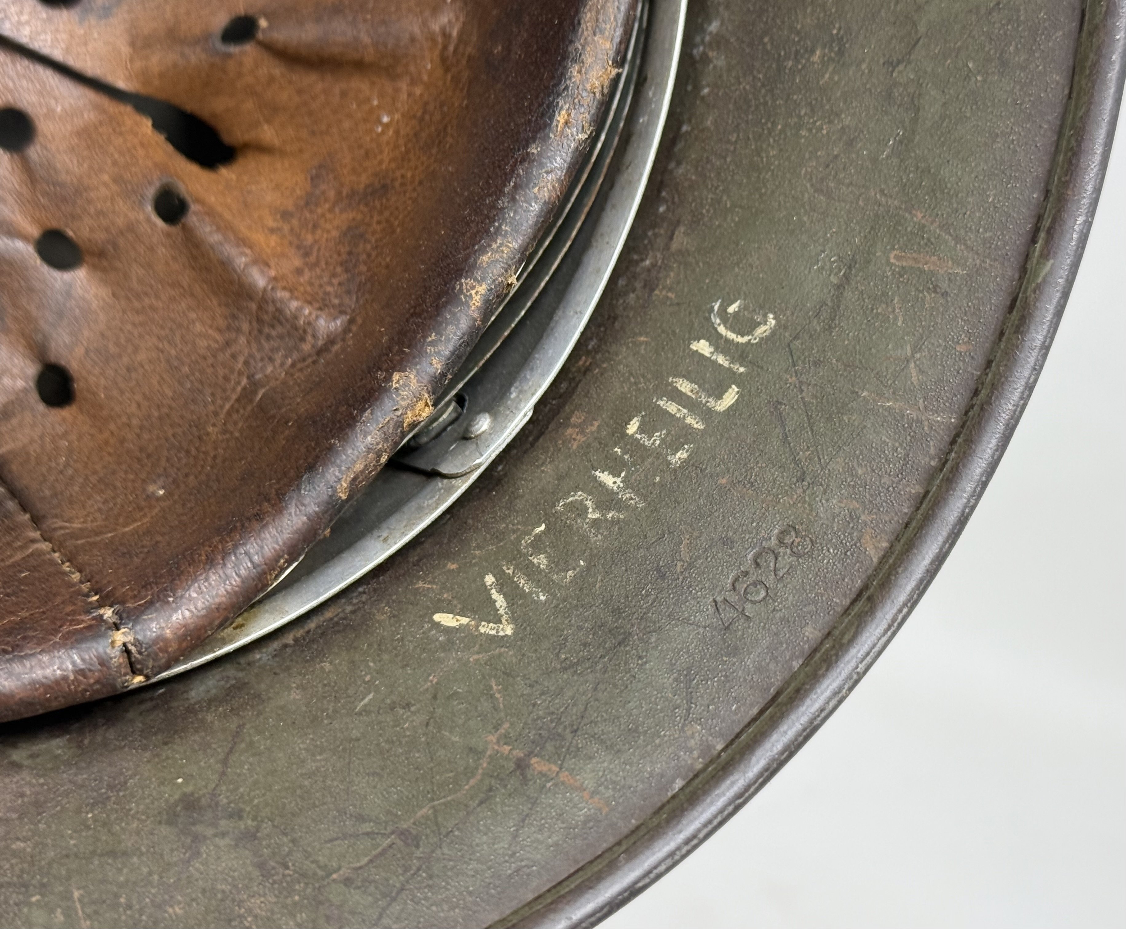 M35 Single Decal Kriegsmarine M35 Helmet, Ex DD — image 8