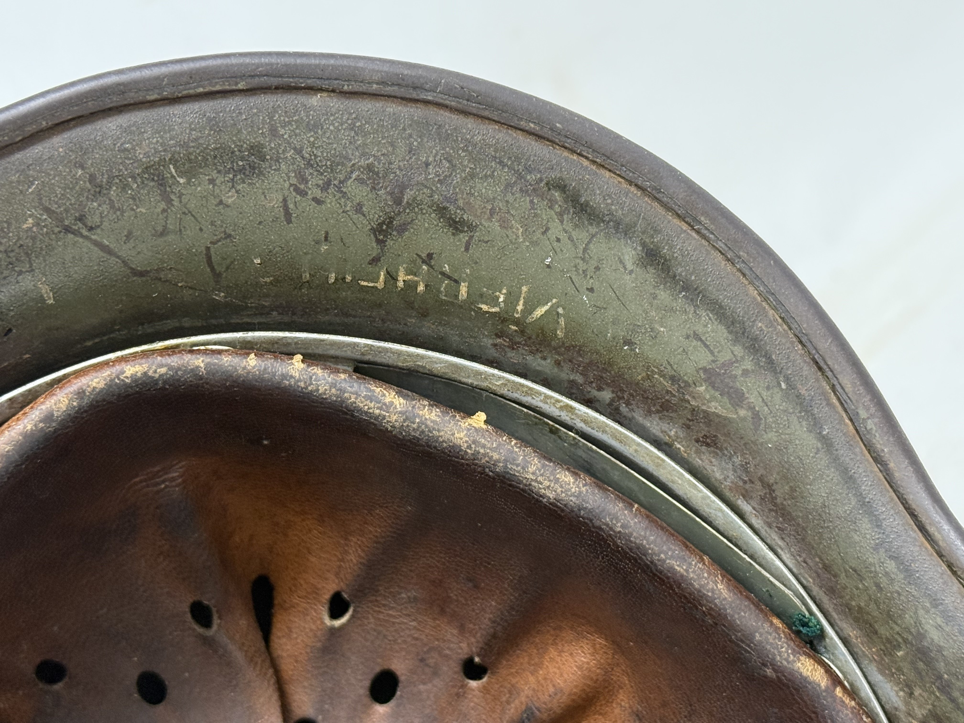 M35 Single Decal Kriegsmarine M35 Helmet, Ex DD — image 9