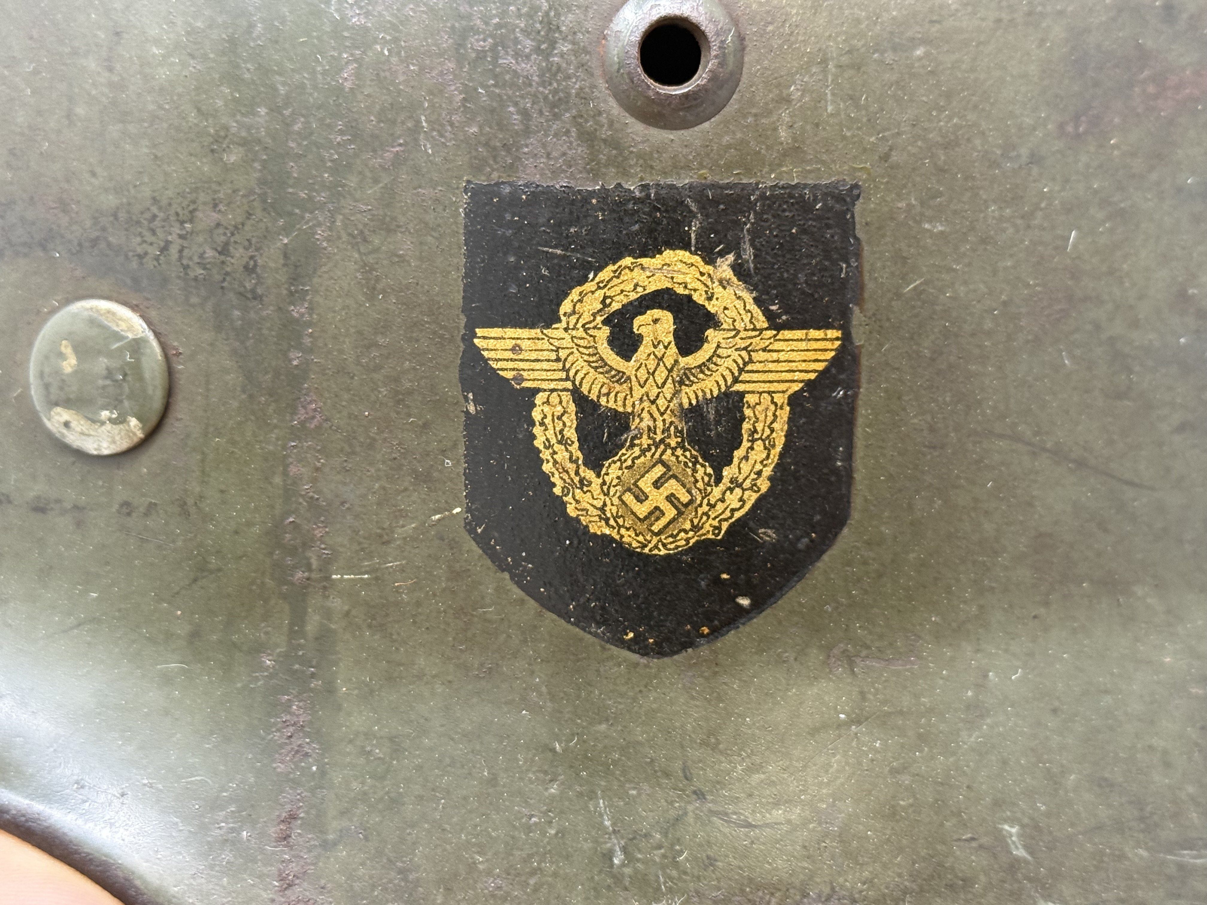 M35 Double Decal Police Helmet — image 14