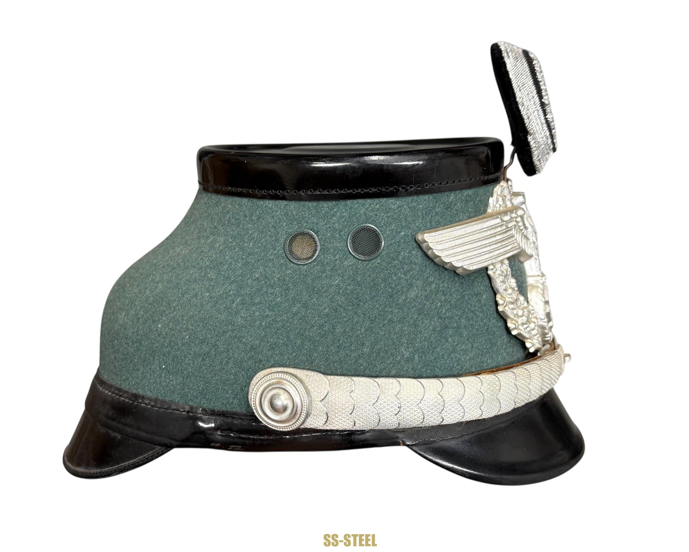 Police Officer Shako (Tschako) Helmet — image 4