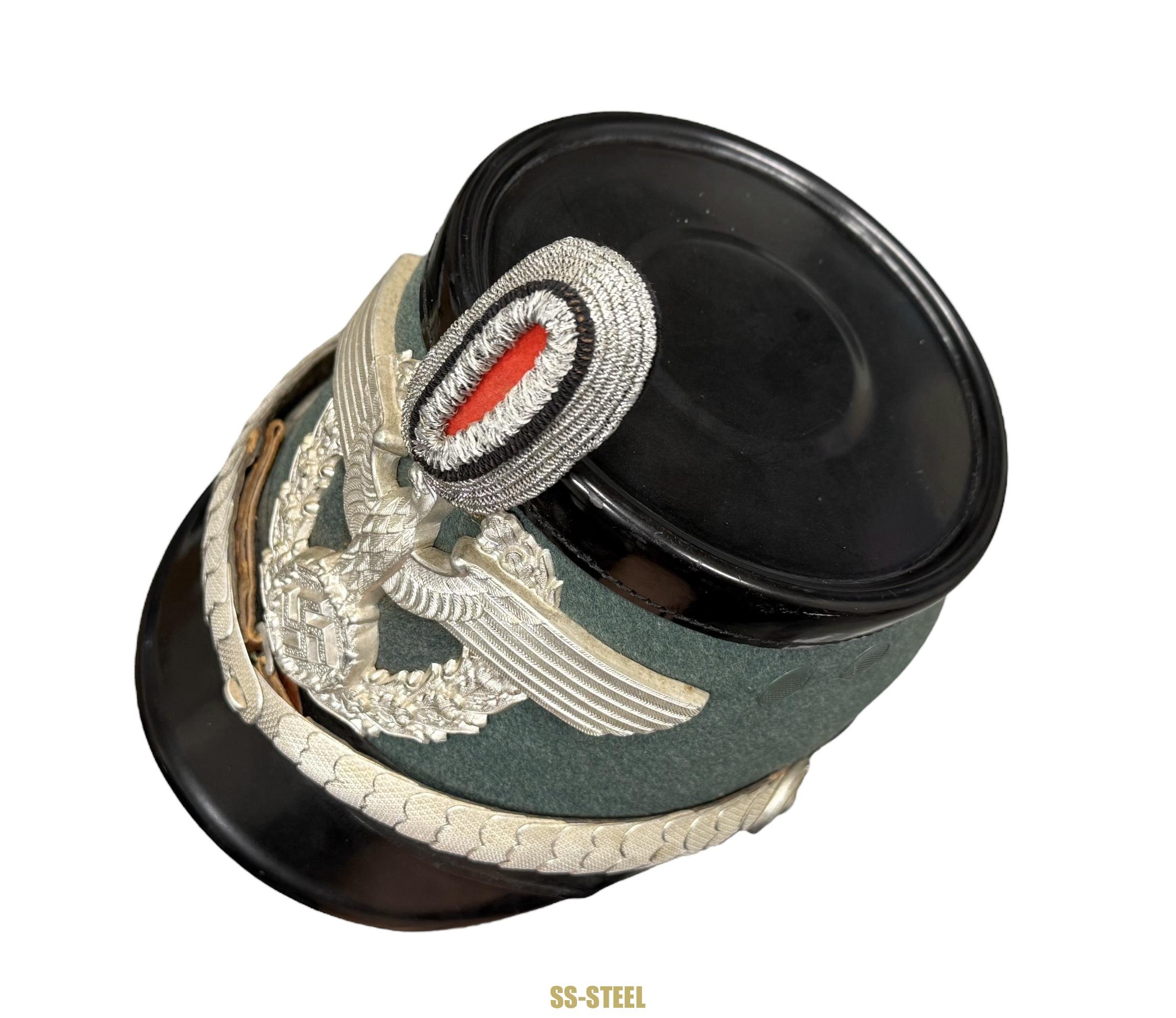 Police Officer Shako (Tschako) Helmet — image 8