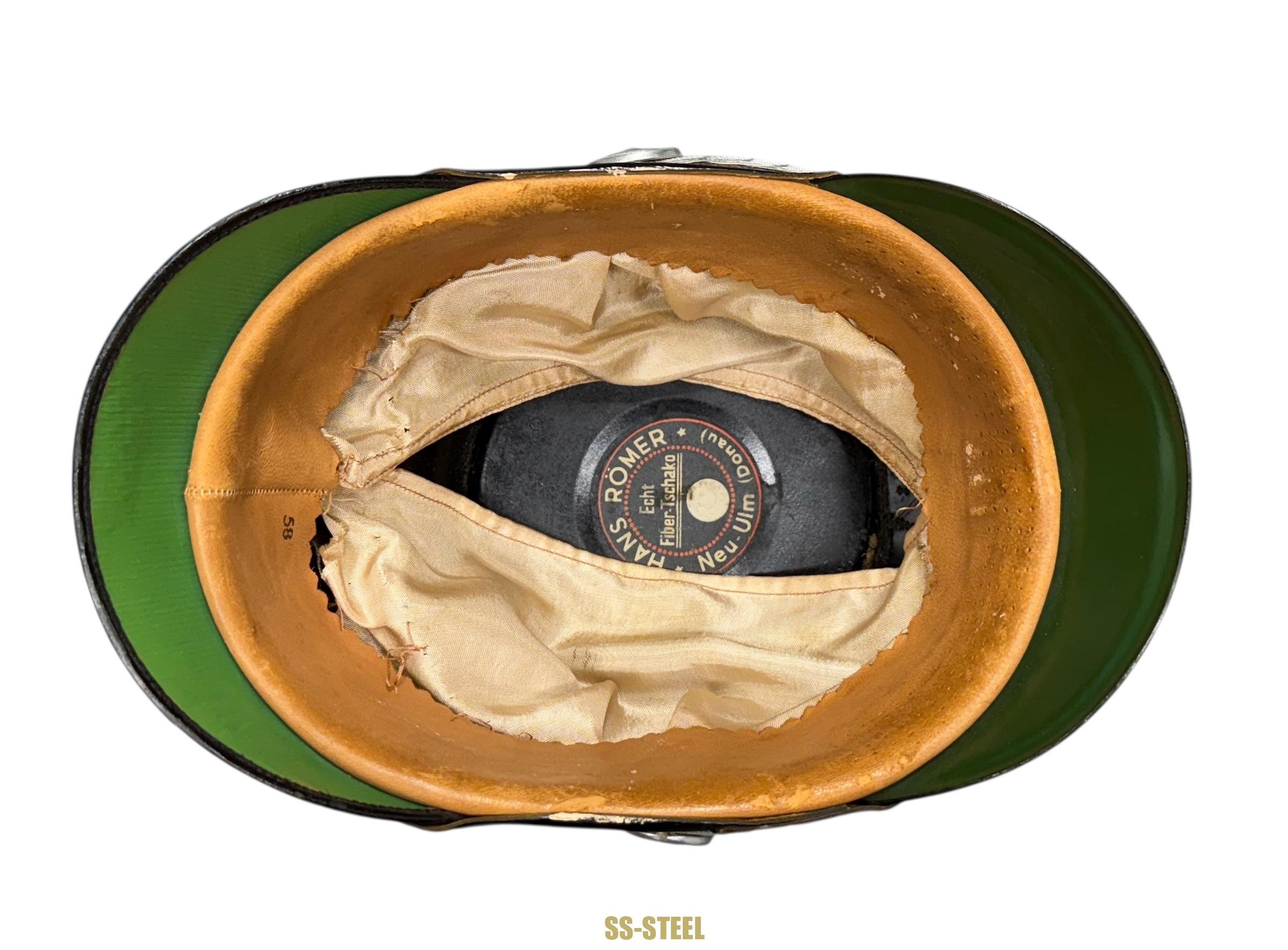 Police Officer Shako (Tschako) Helmet — image 9