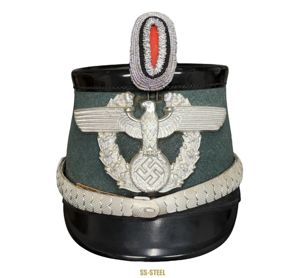 Police Officer Shako (Tschako) Helmet