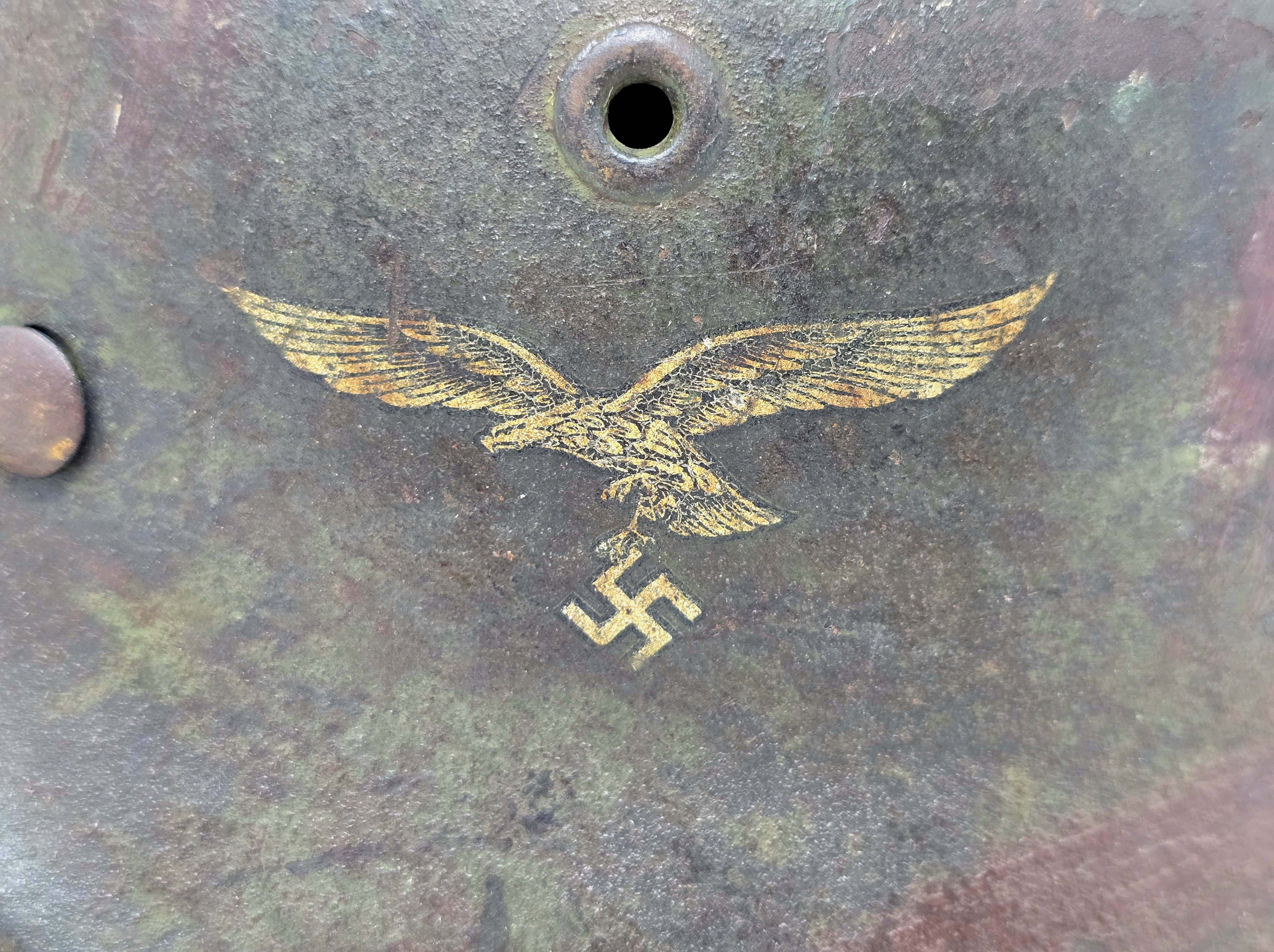 Luftwaffe M40 Camouflage Combat Helmet — image 8