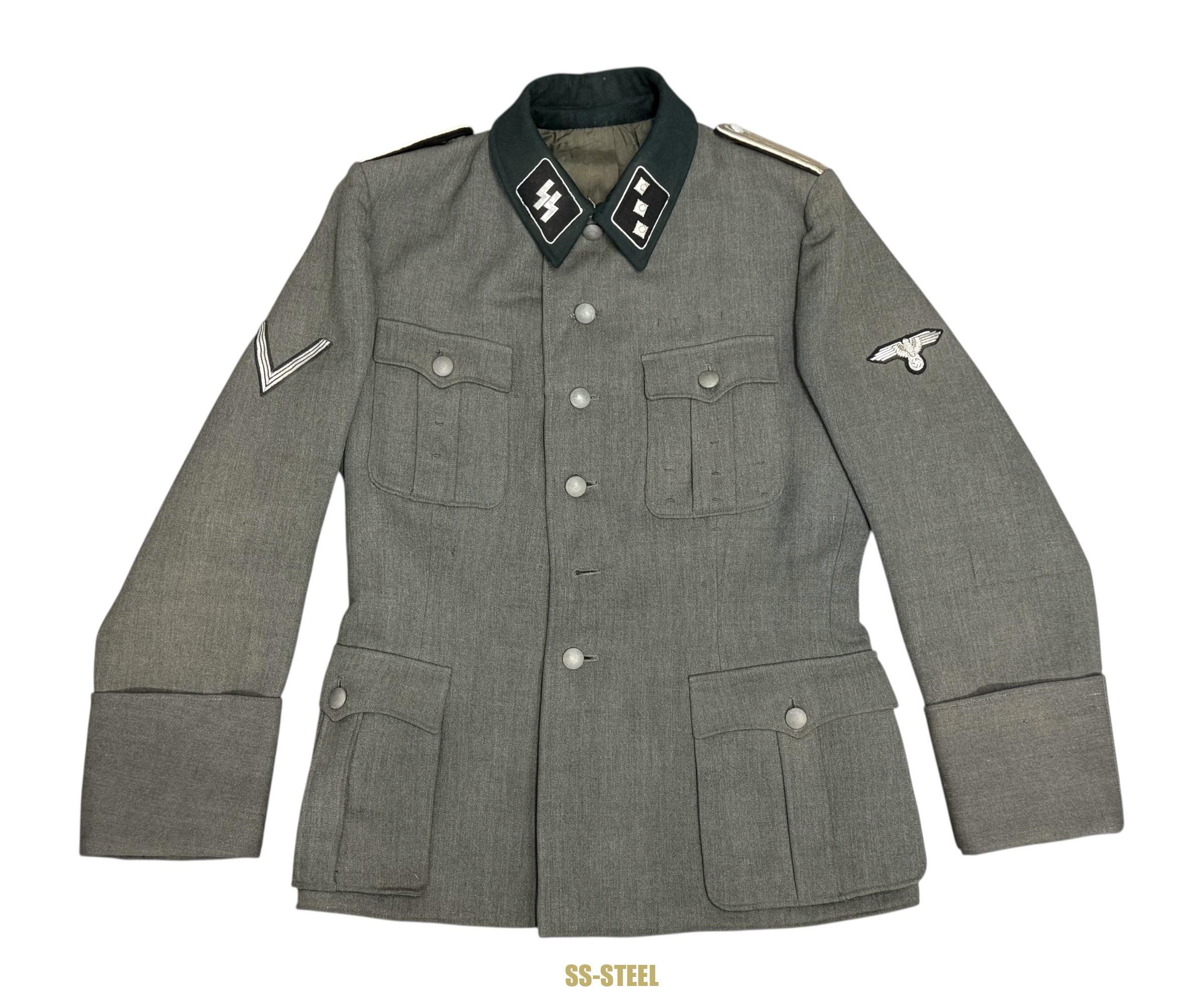 SS-Untersturmführer Officer Uniform Tunic, Highly Decorated — image 21